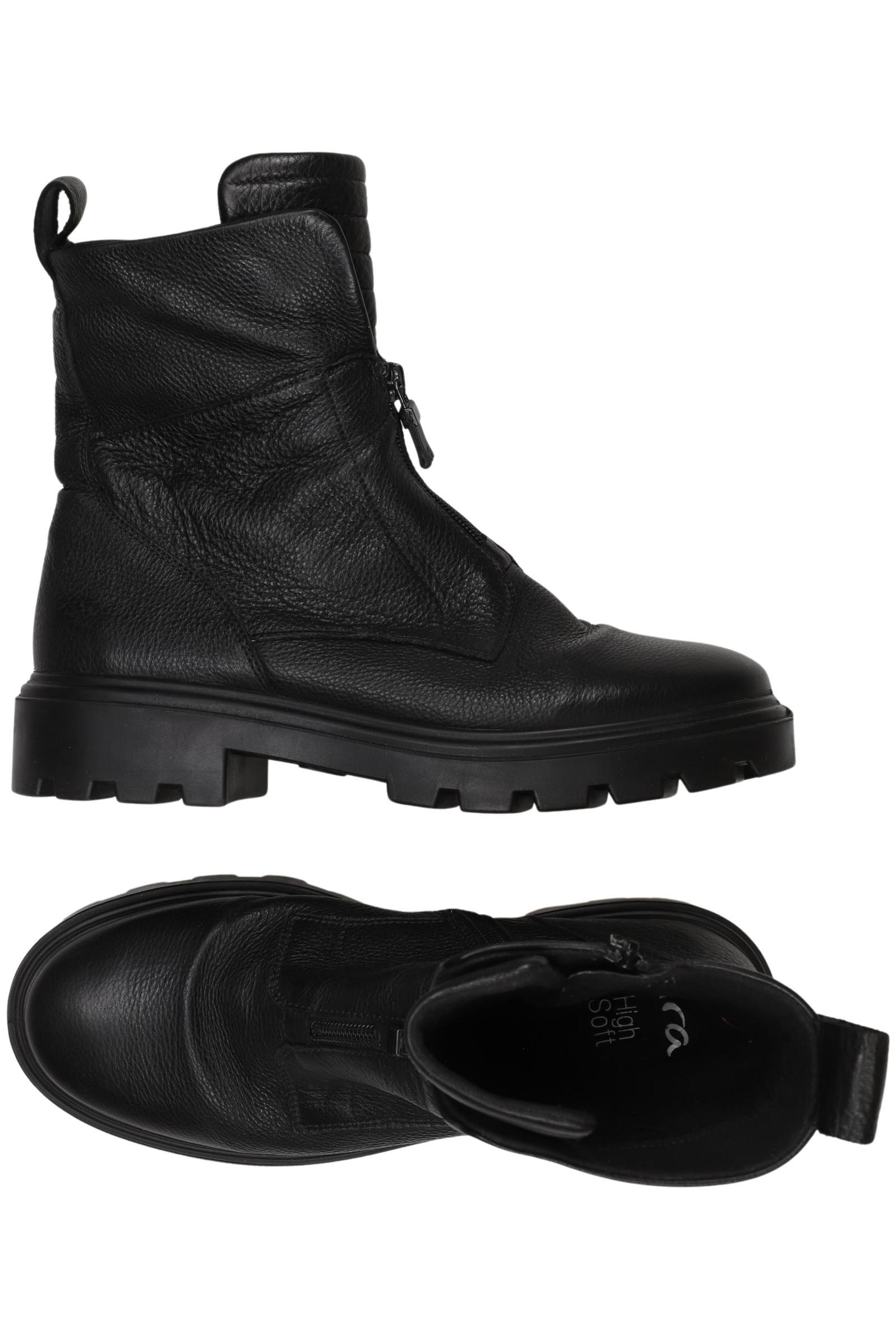 

Ara Damen Stiefelette, schwarz, Gr. 5.5
