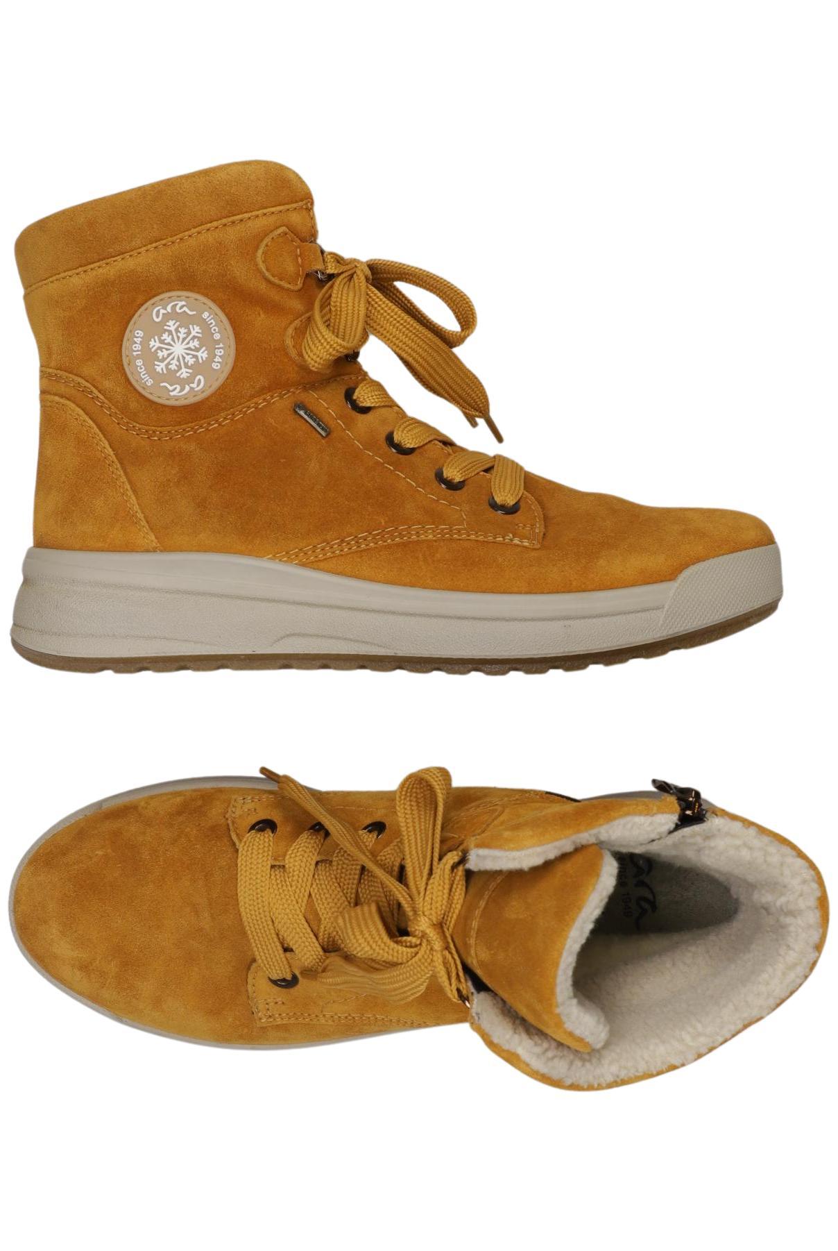 

Ara Damen Stiefelette, gelb, Gr. 6