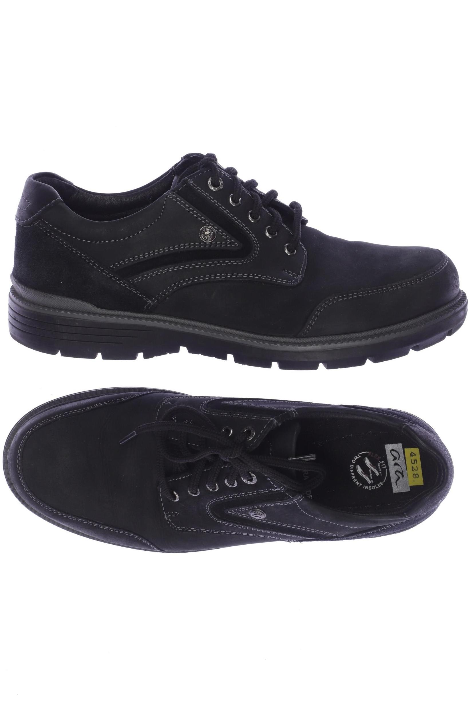 

Ara Herren Halbschuh, schwarz, Gr. 42