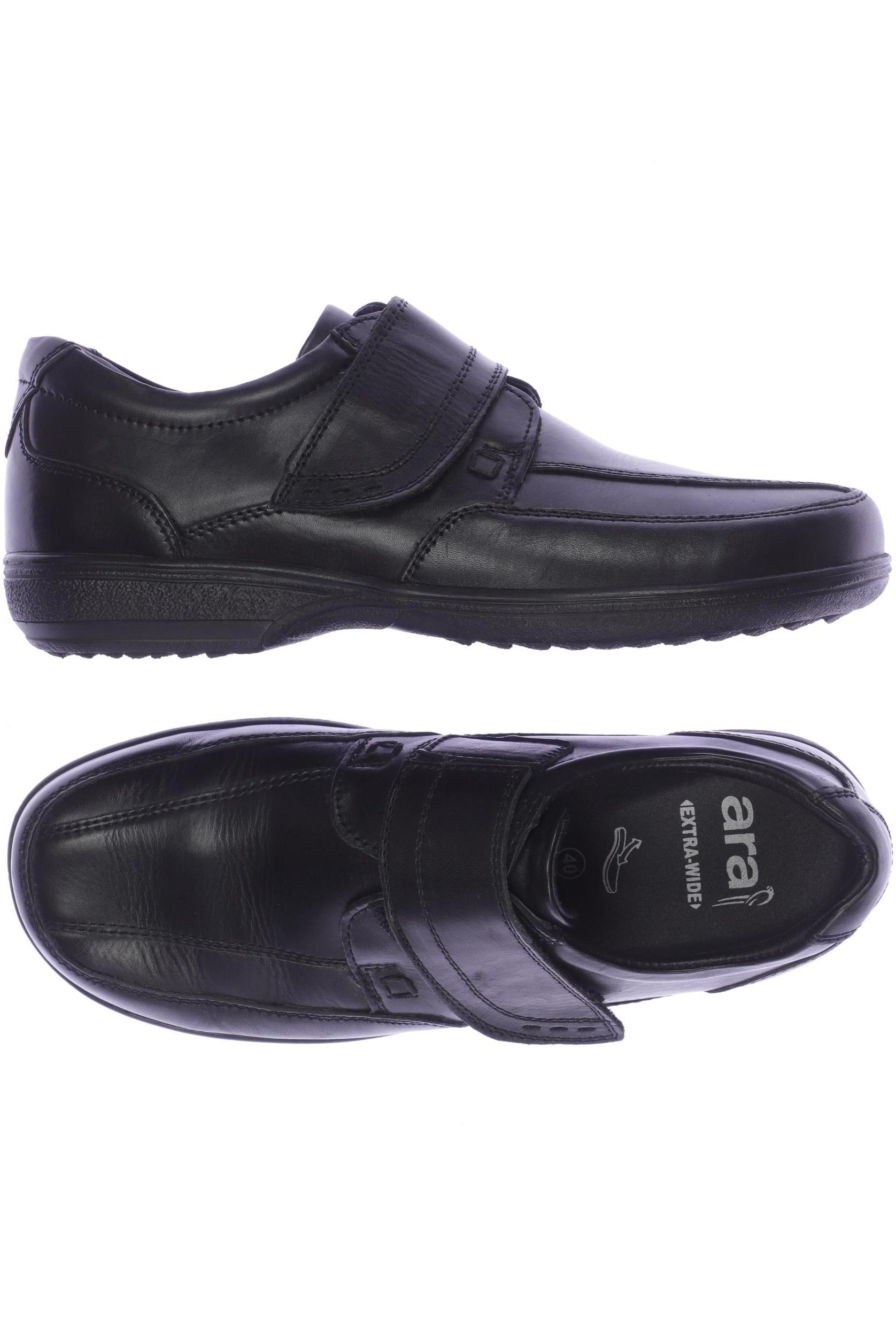 

Ara Herren Halbschuh, schwarz, Gr. 40
