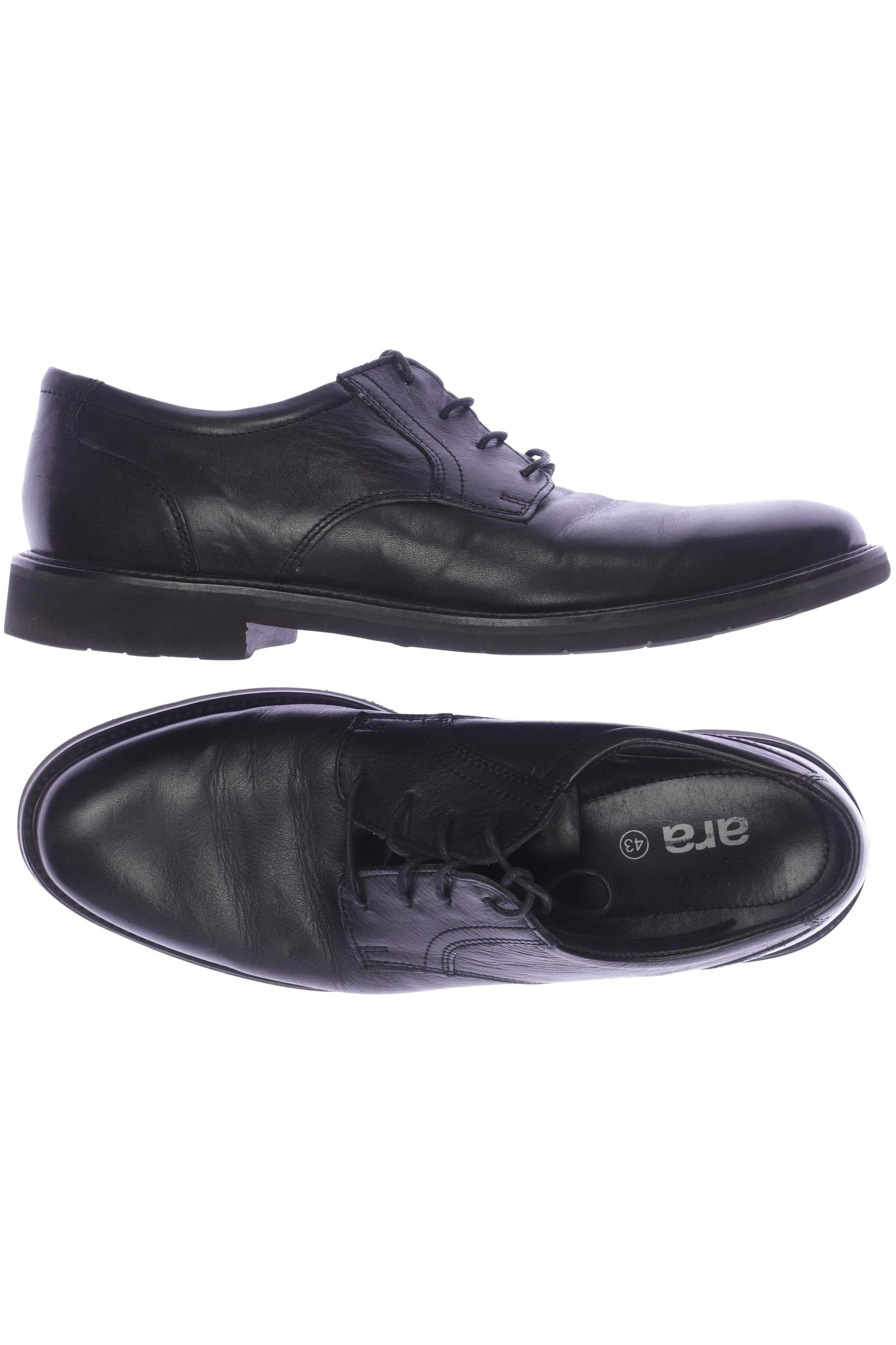 

Ara Herren Halbschuh, schwarz, Gr. 43