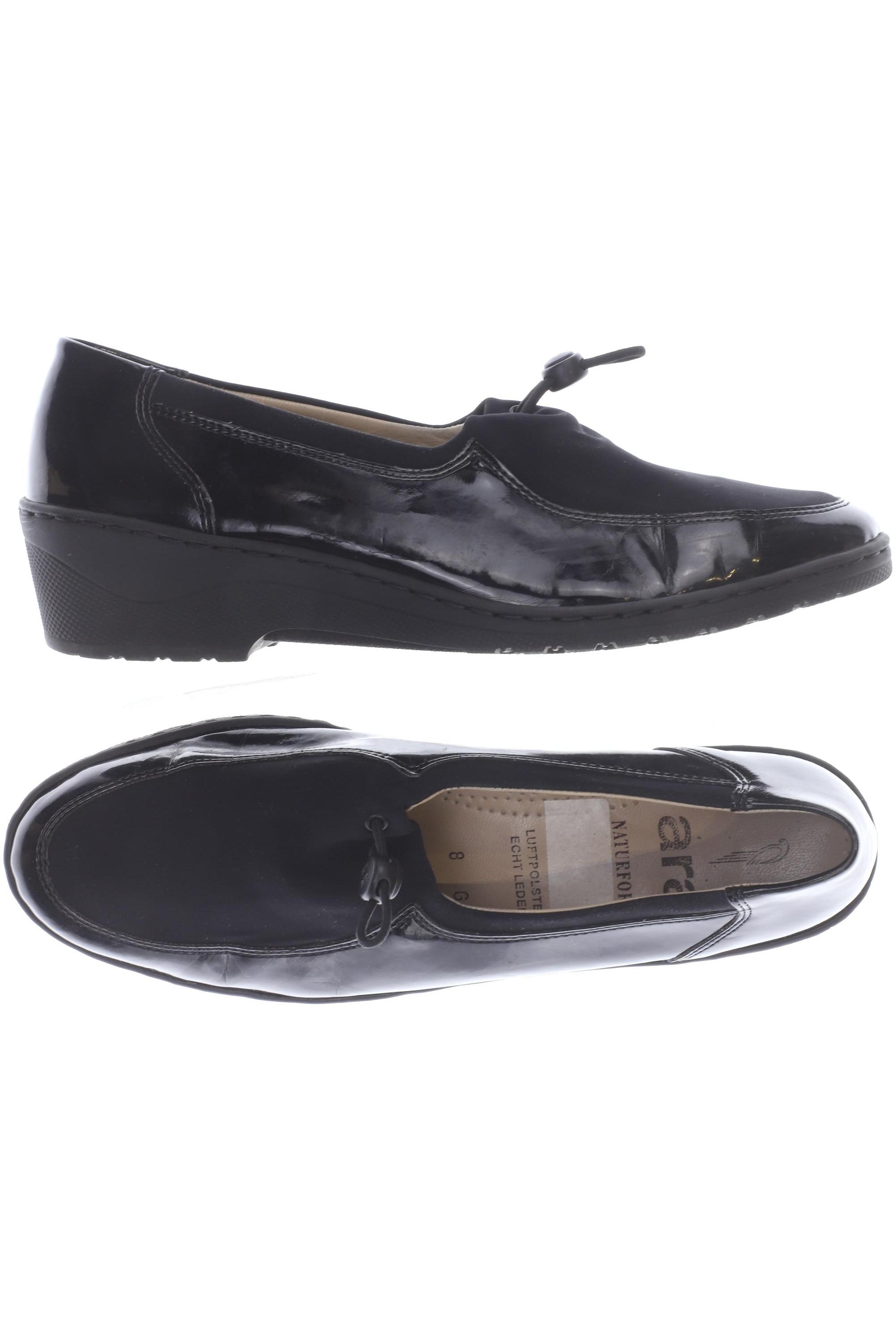 

Ara Herren Halbschuh, schwarz, Gr. 8