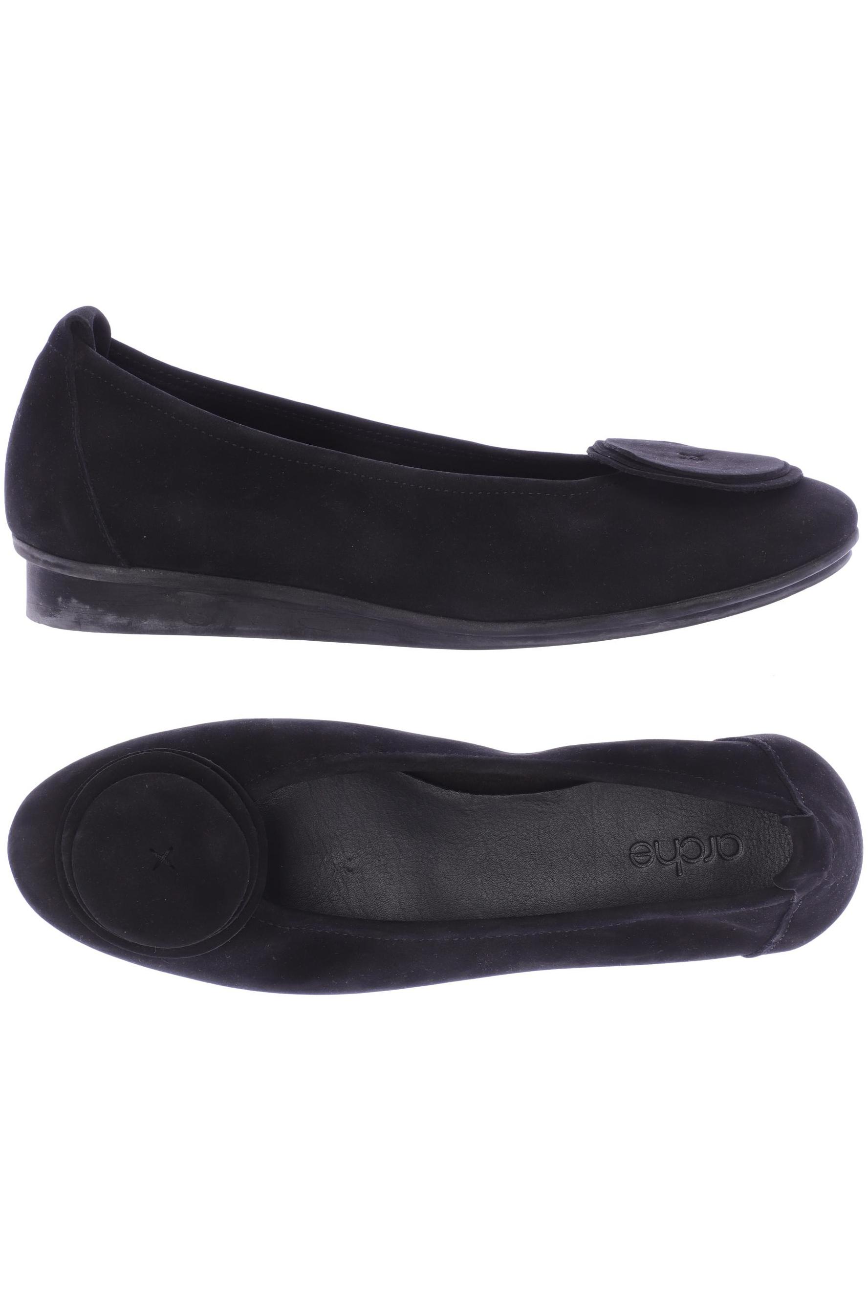 

arche Damen Ballerinas, schwarz