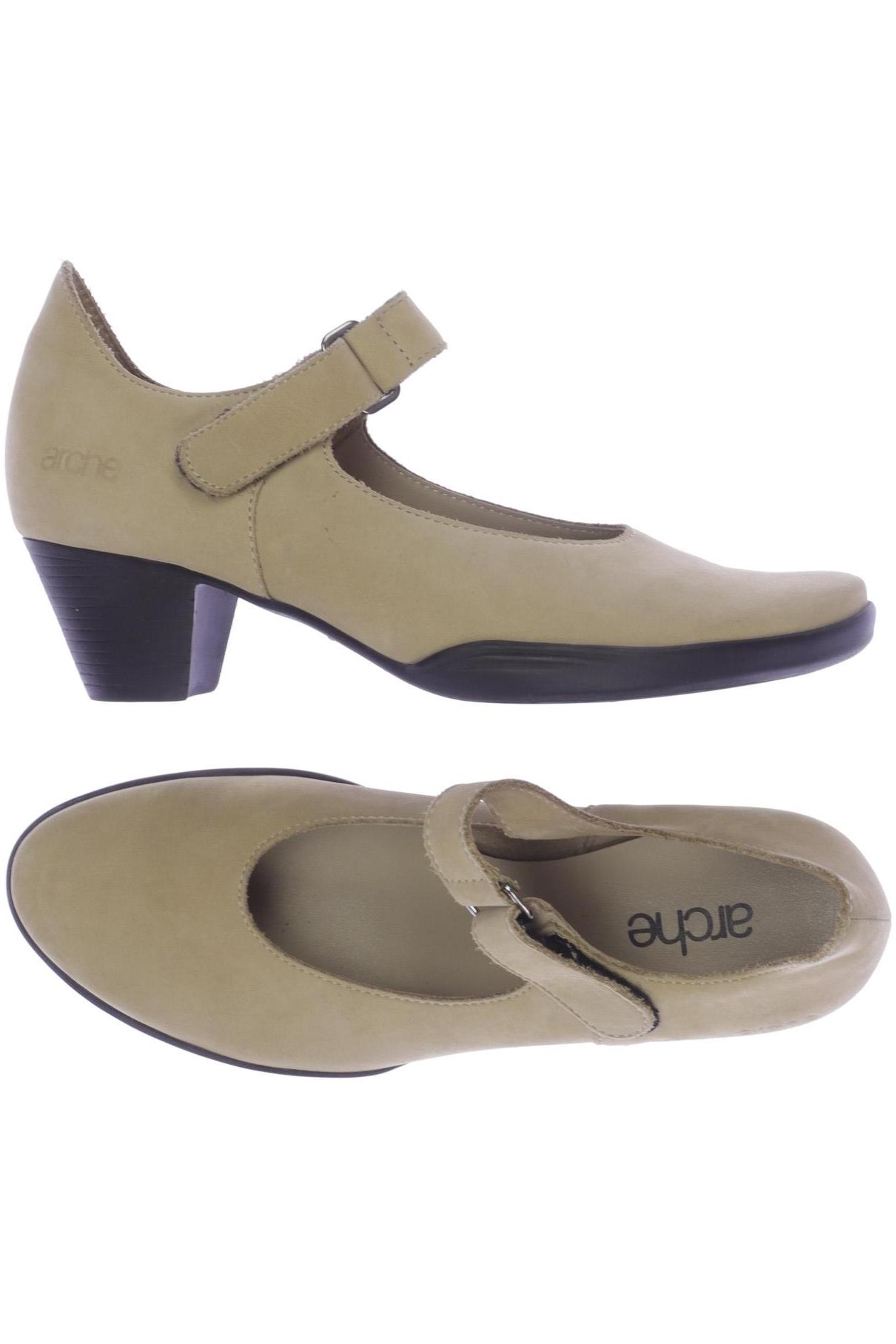 

arche Damen Halbschuh, beige, Gr. 38