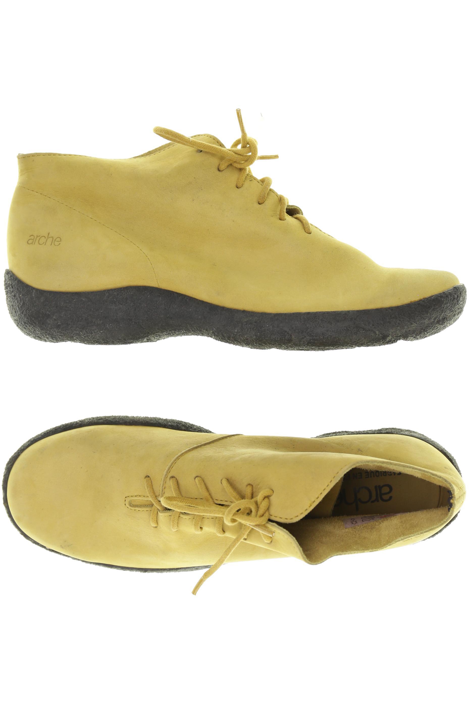 

arche Damen Halbschuh, gelb, Gr. 38
