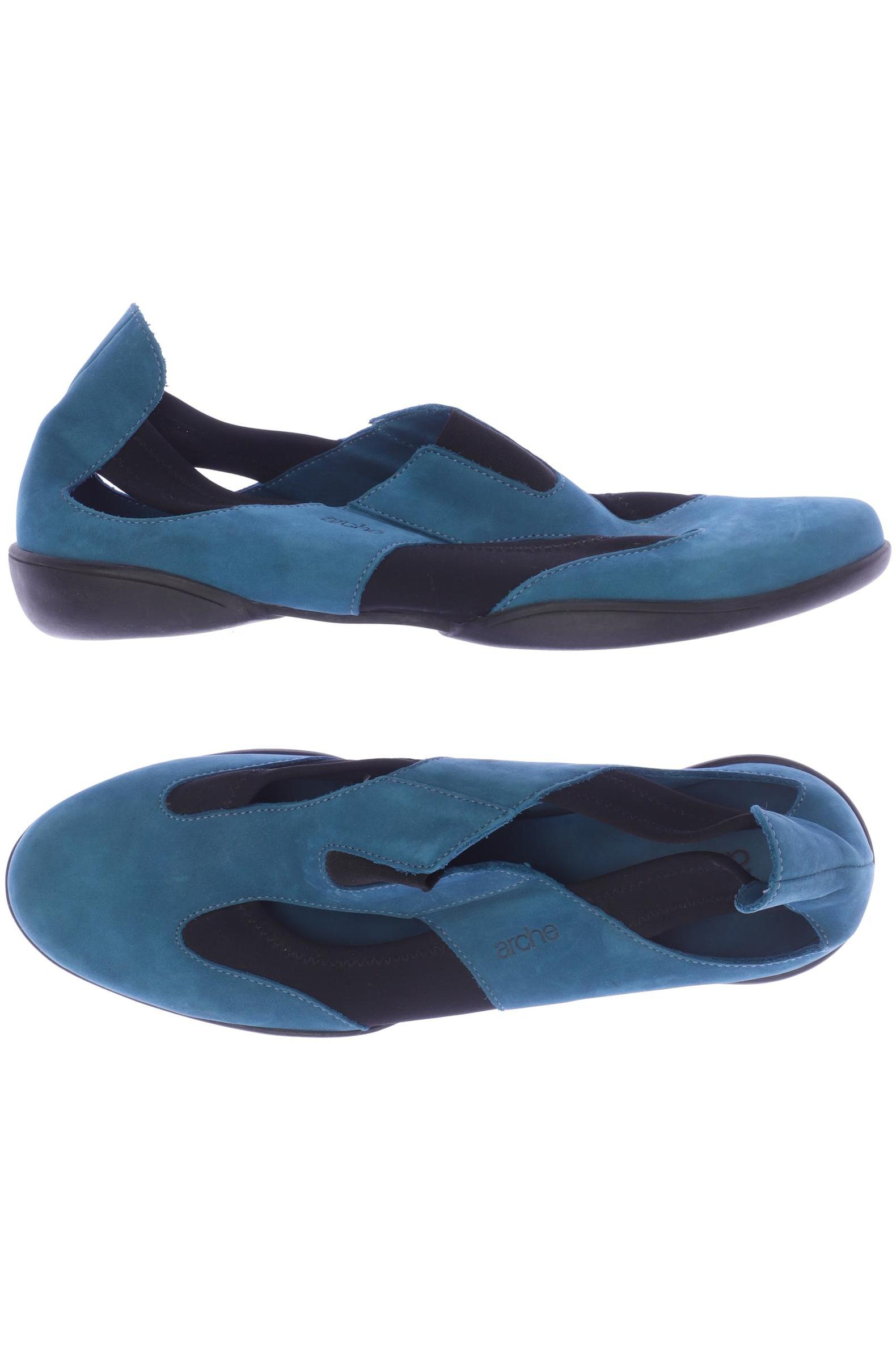 

arche Damen Halbschuh, blau
