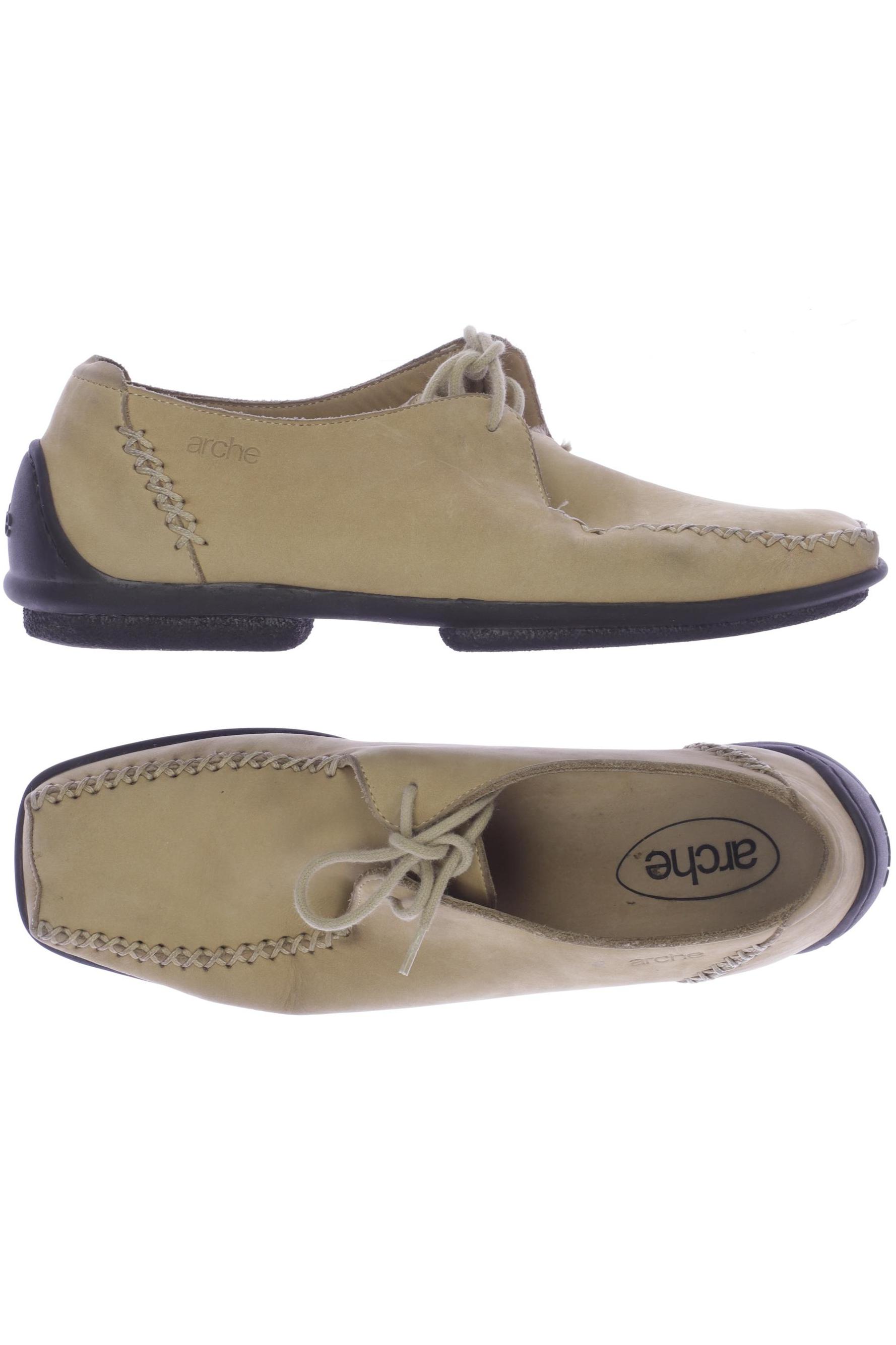 

arche Damen Halbschuh, beige, Gr. 8.5
