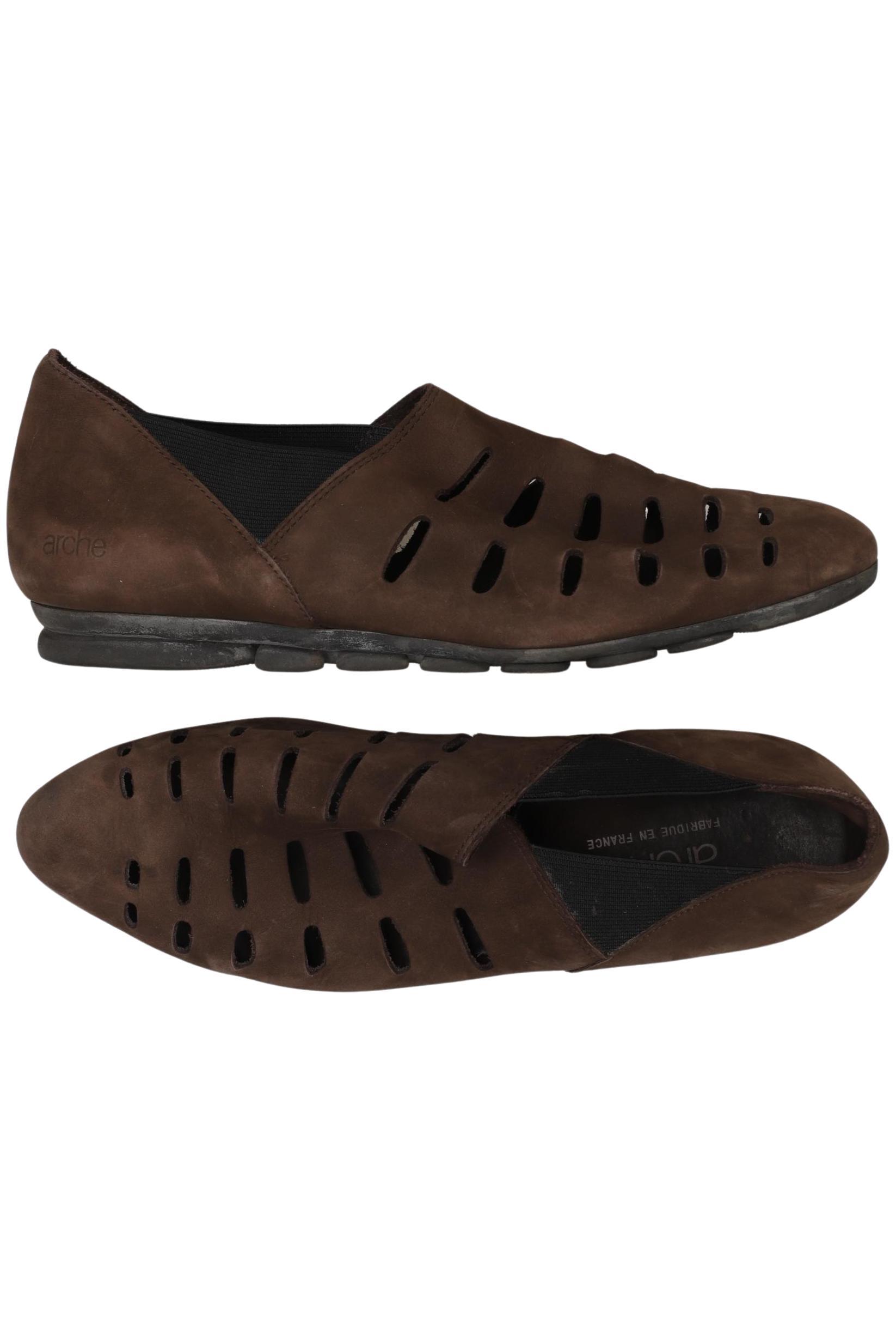 

arche Damen Halbschuh, braun, Gr. 41