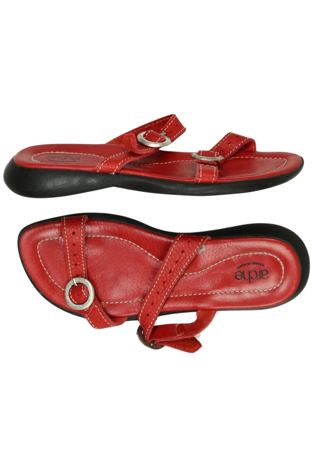 

arche Damen Sandale, rot, Gr. 37