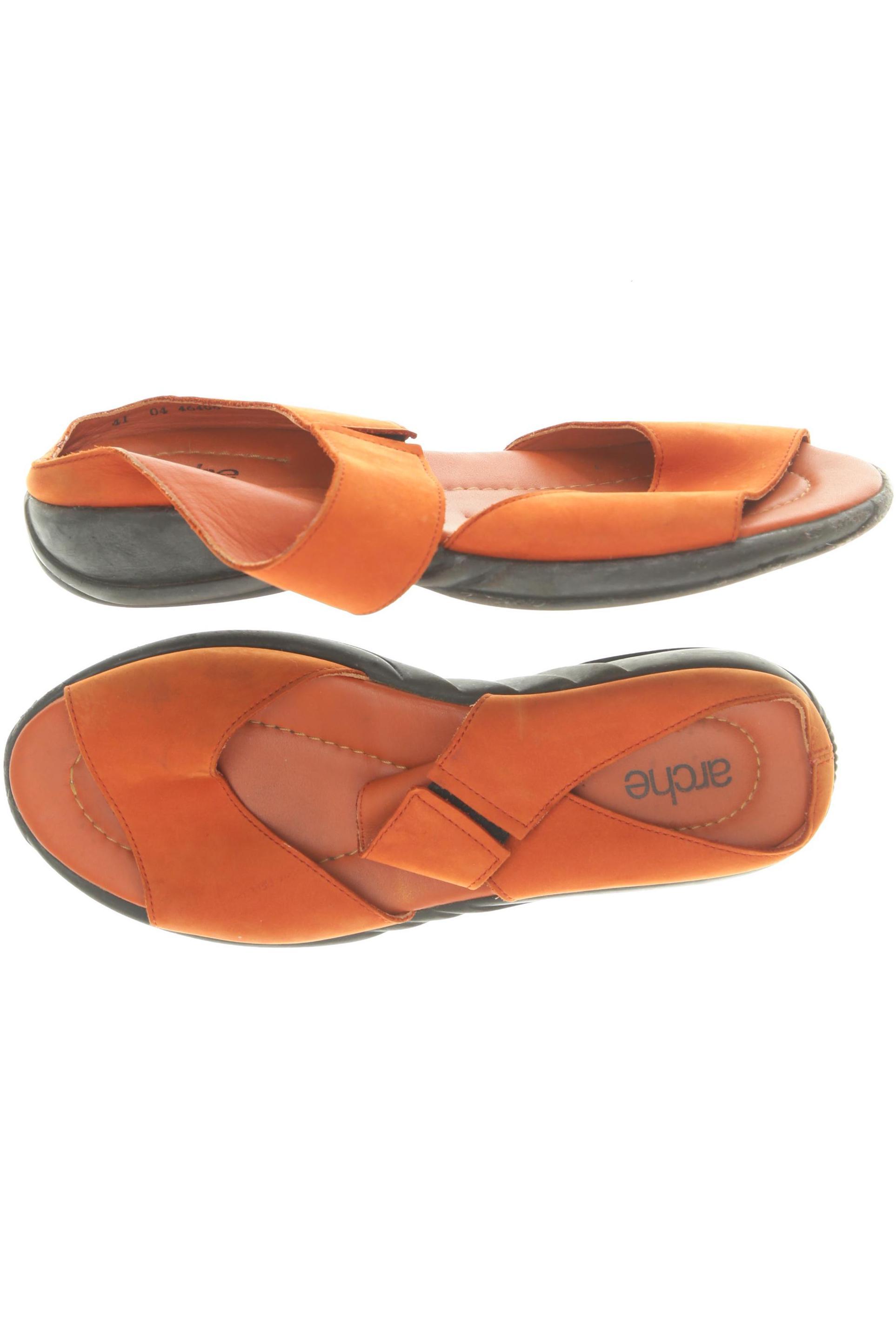 

arche Damen Sandale, orange, Gr. 41