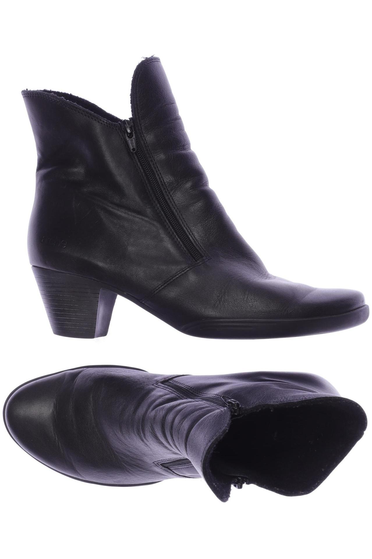 

arche Damen Stiefelette, schwarz, Gr. 38.5