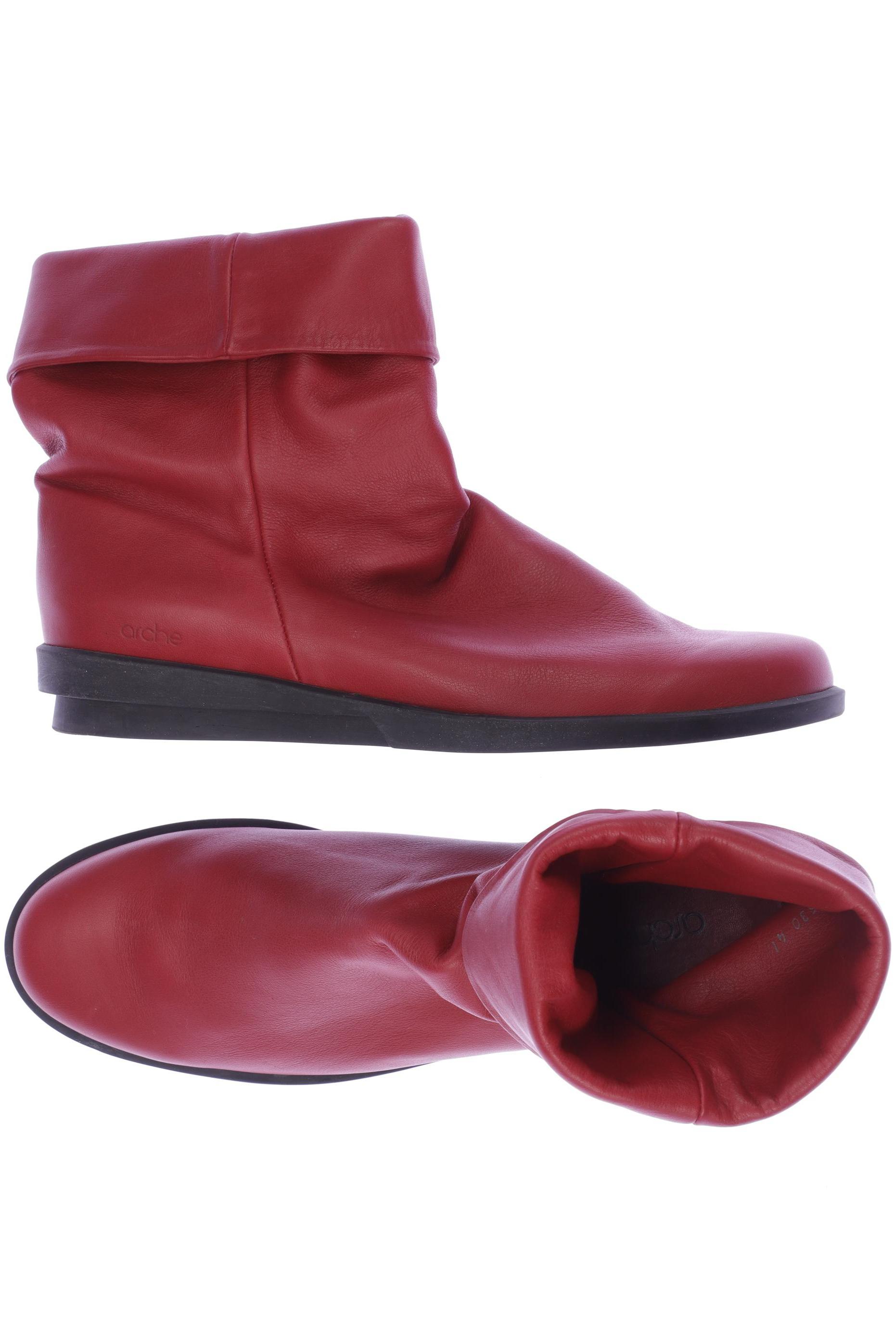 

arche Damen Stiefelette, rot, Gr. 41