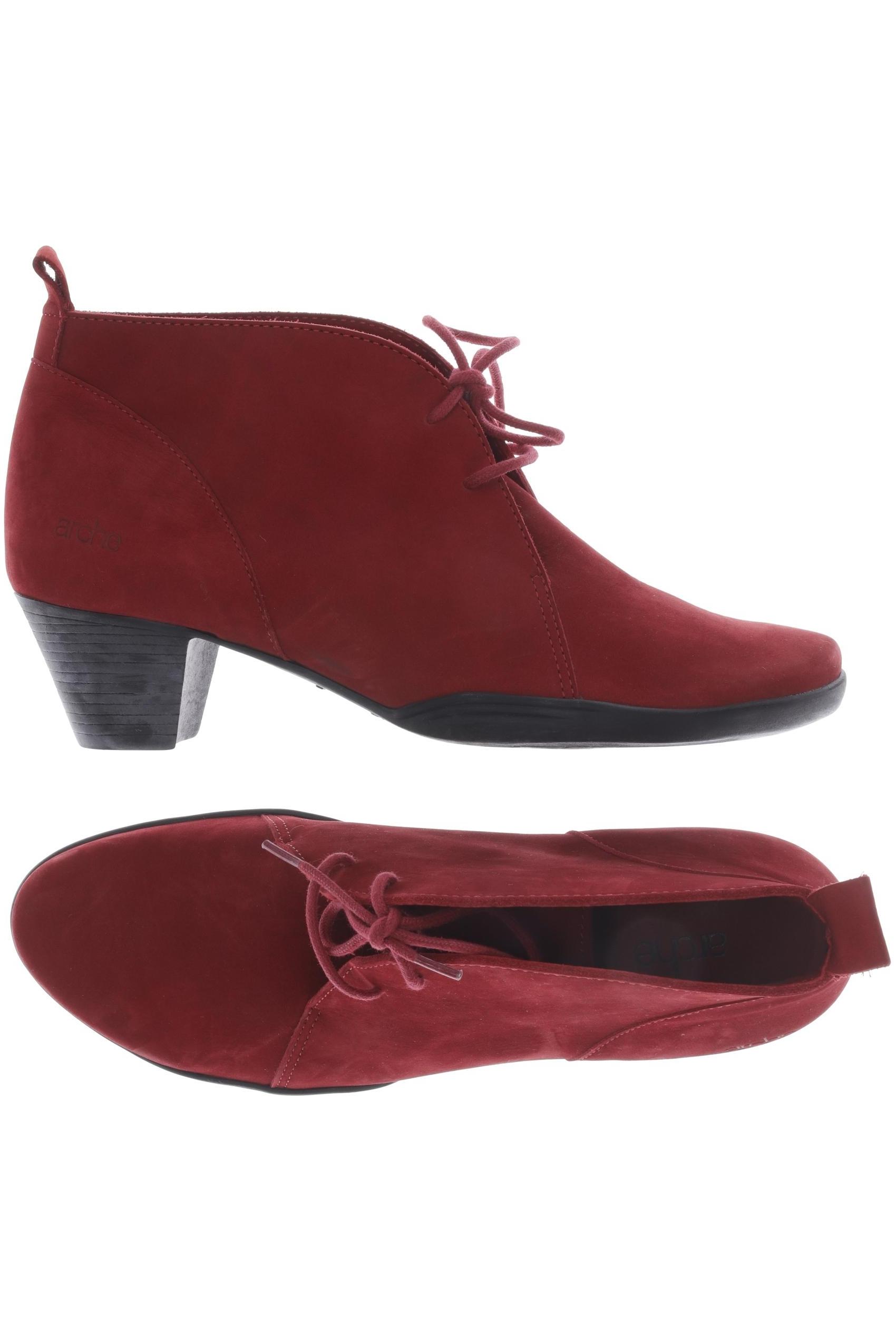

arche Damen Stiefelette, rot, Gr. 38
