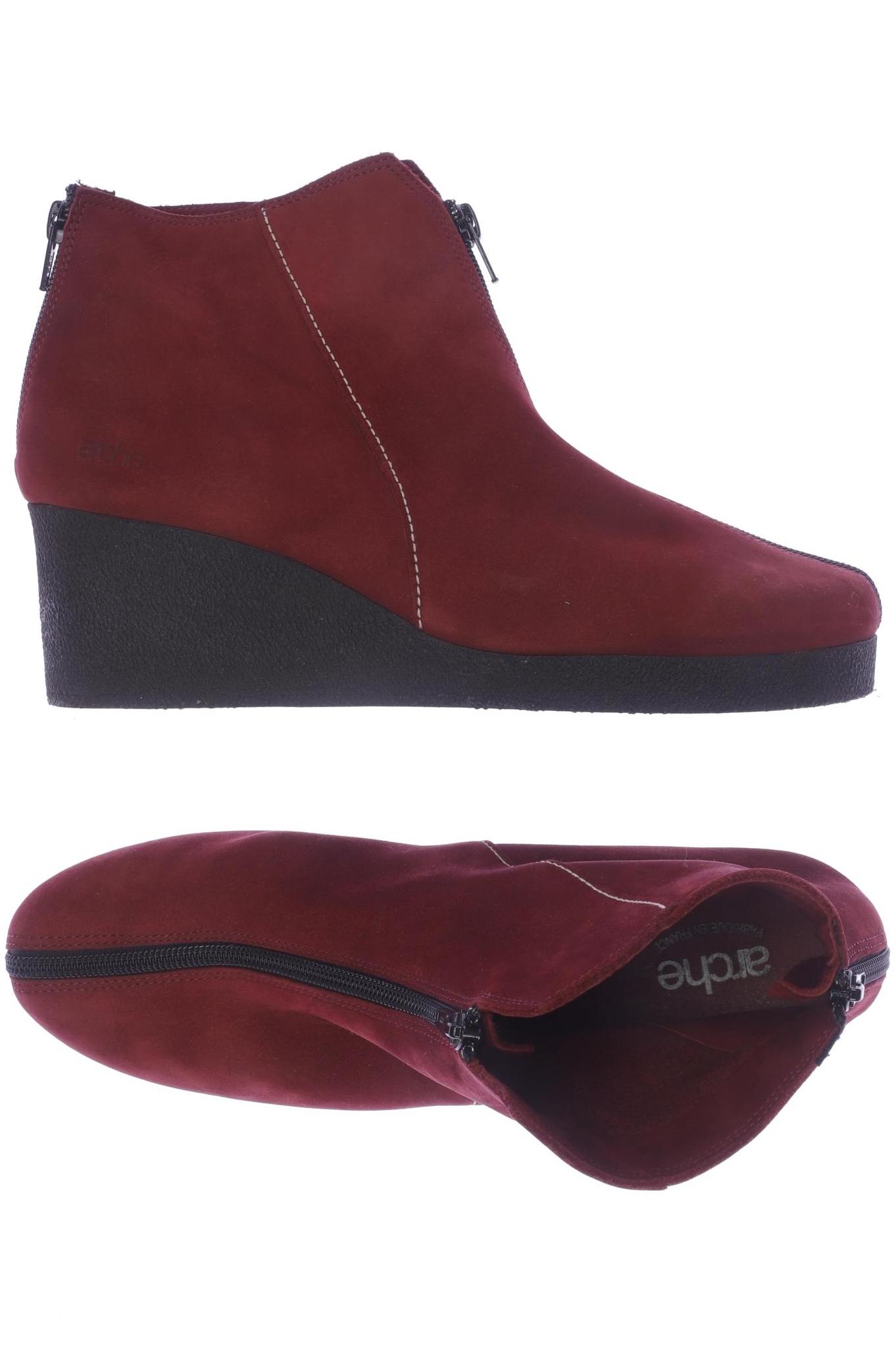 

arche Damen Stiefelette, rot, Gr. 40