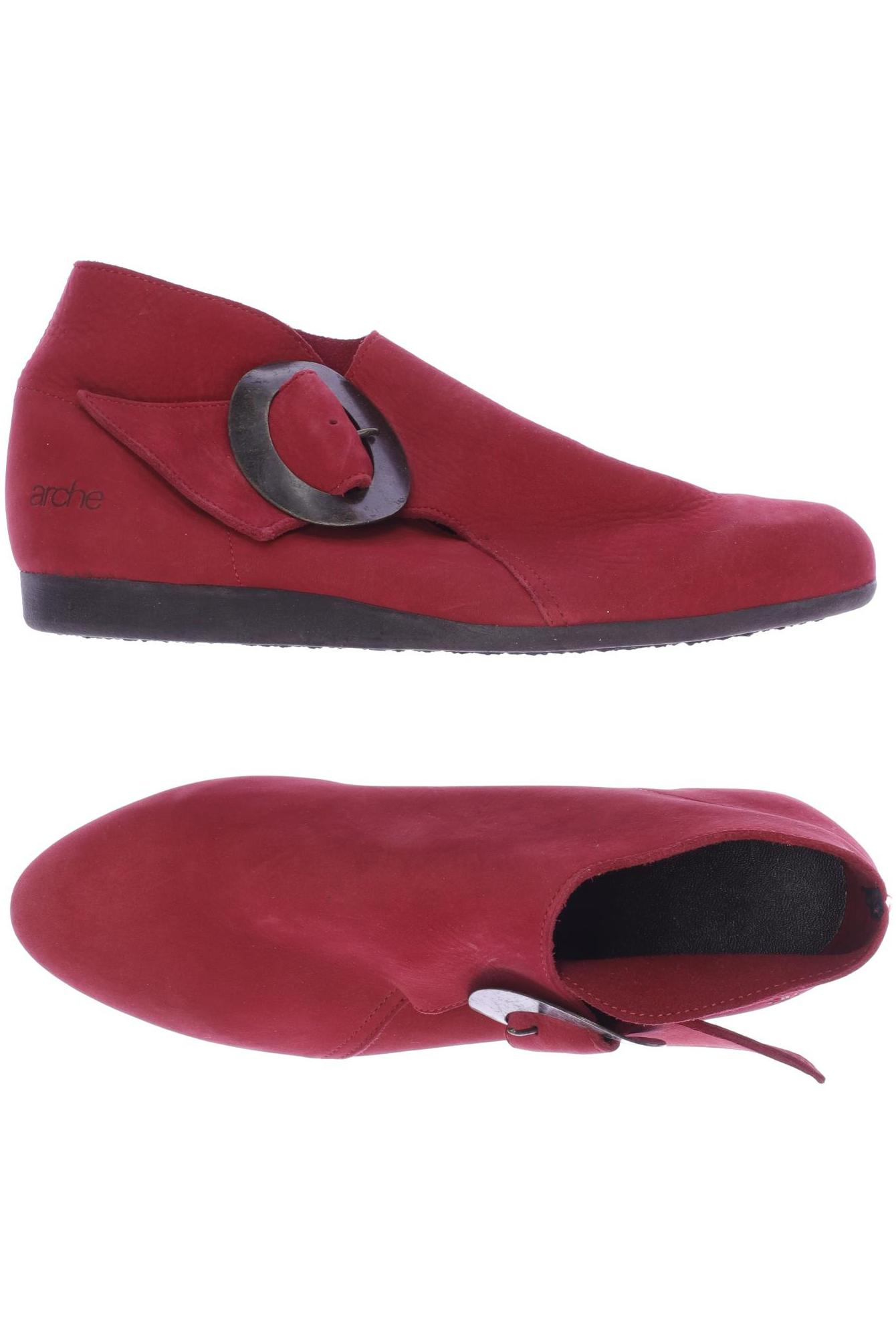 

arche Damen Stiefelette, rot, Gr. 38