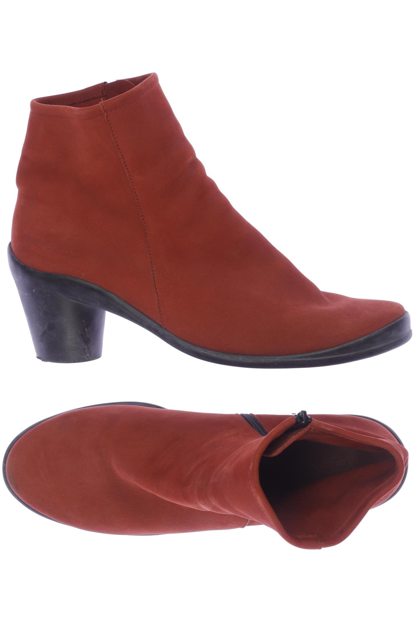 

arche Damen Stiefelette, rot, Gr. 40.5
