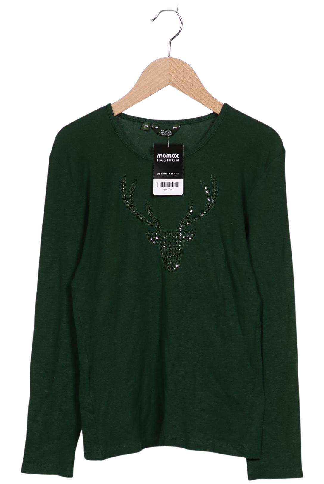 

Arido Damen Langarmshirt, grün, Gr. 36