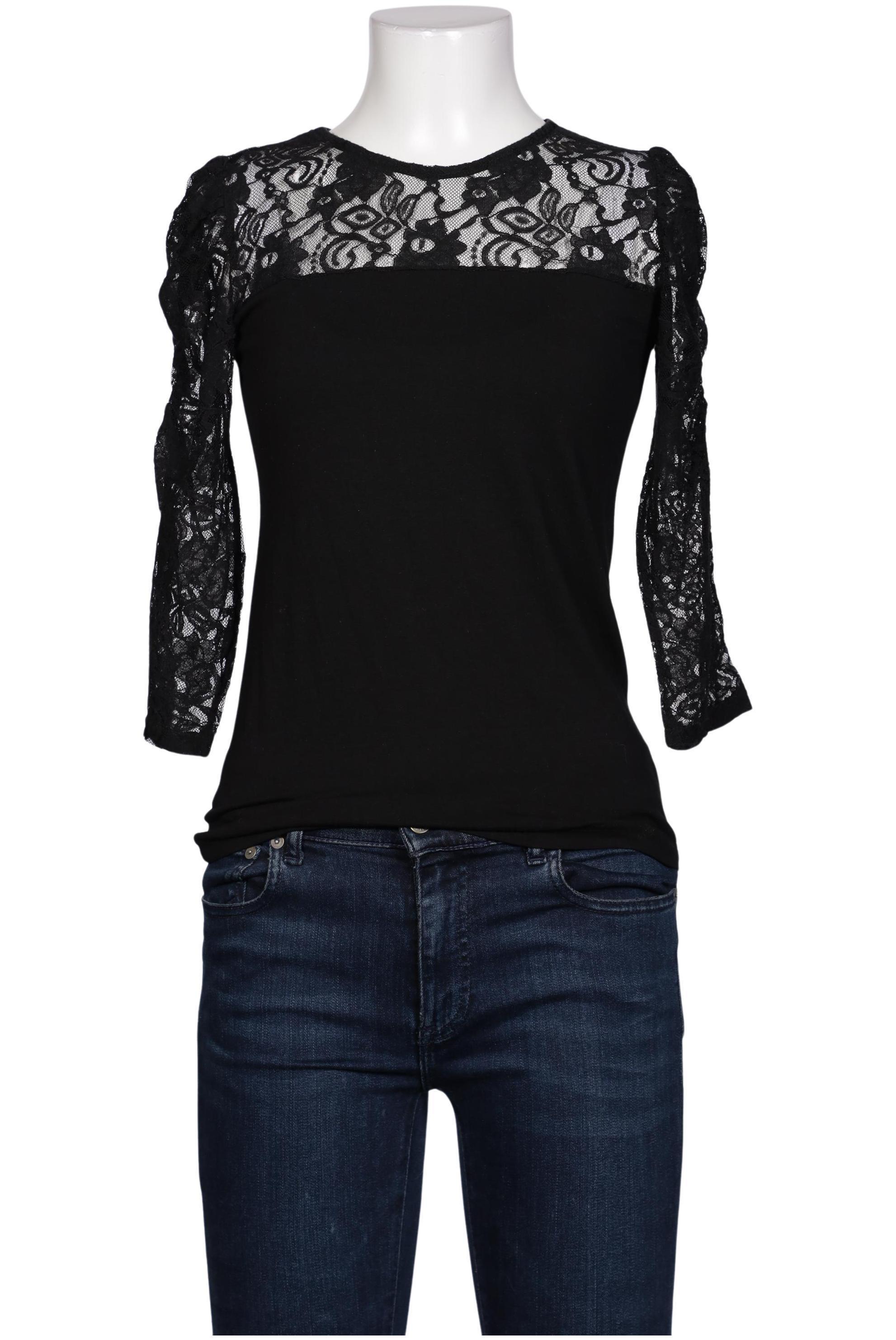 

Arido Damen Langarmshirt, schwarz, Gr. 36