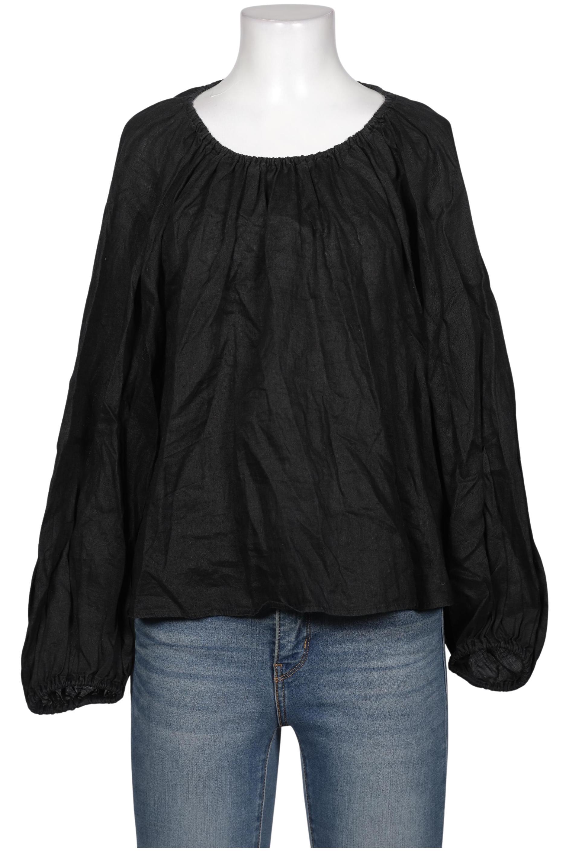 

Arket Damen Bluse, schwarz, Gr. 36