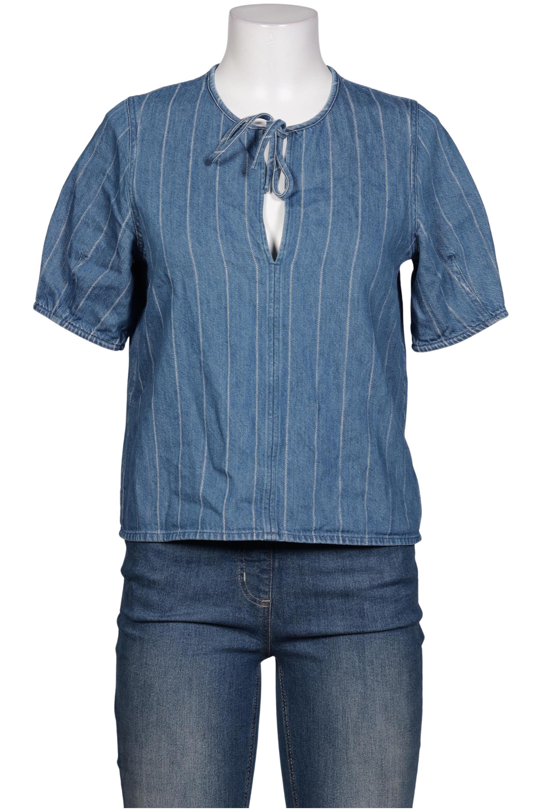 

Arket Damen Bluse, blau, Gr. 36