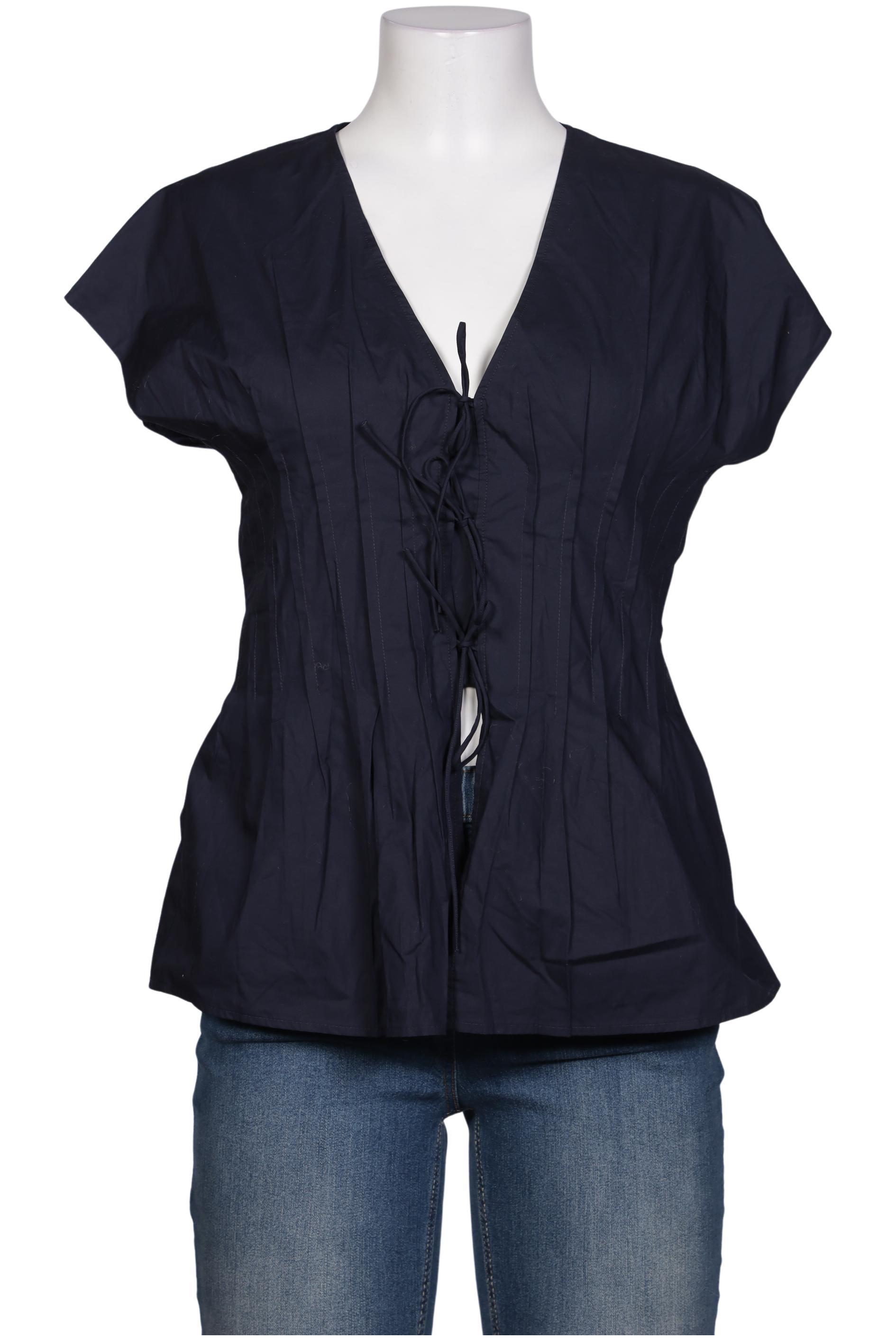 

Arket Damen Bluse, marineblau, Gr. 40