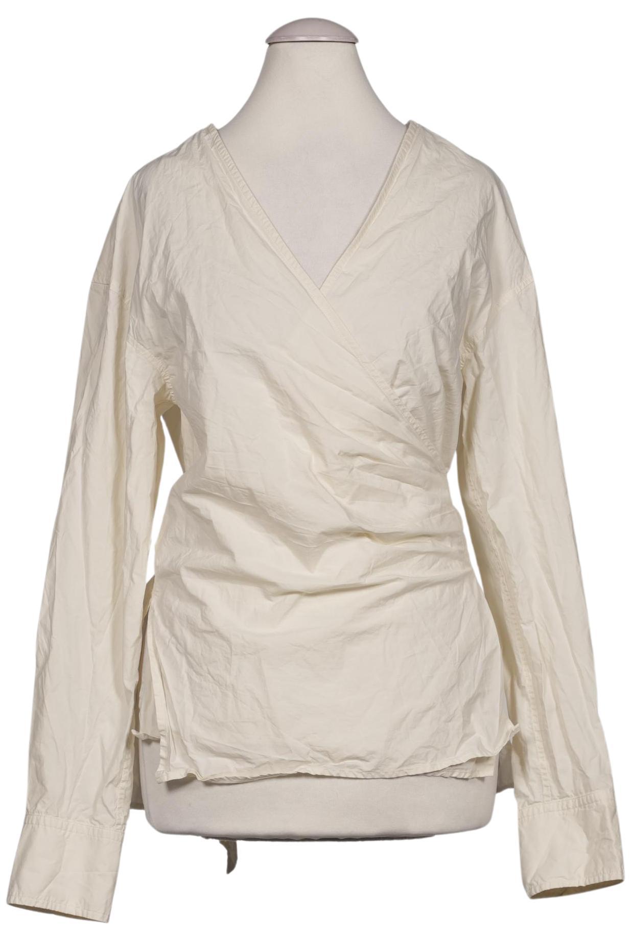 

Arket Damen Bluse, cremeweiß, Gr. 34