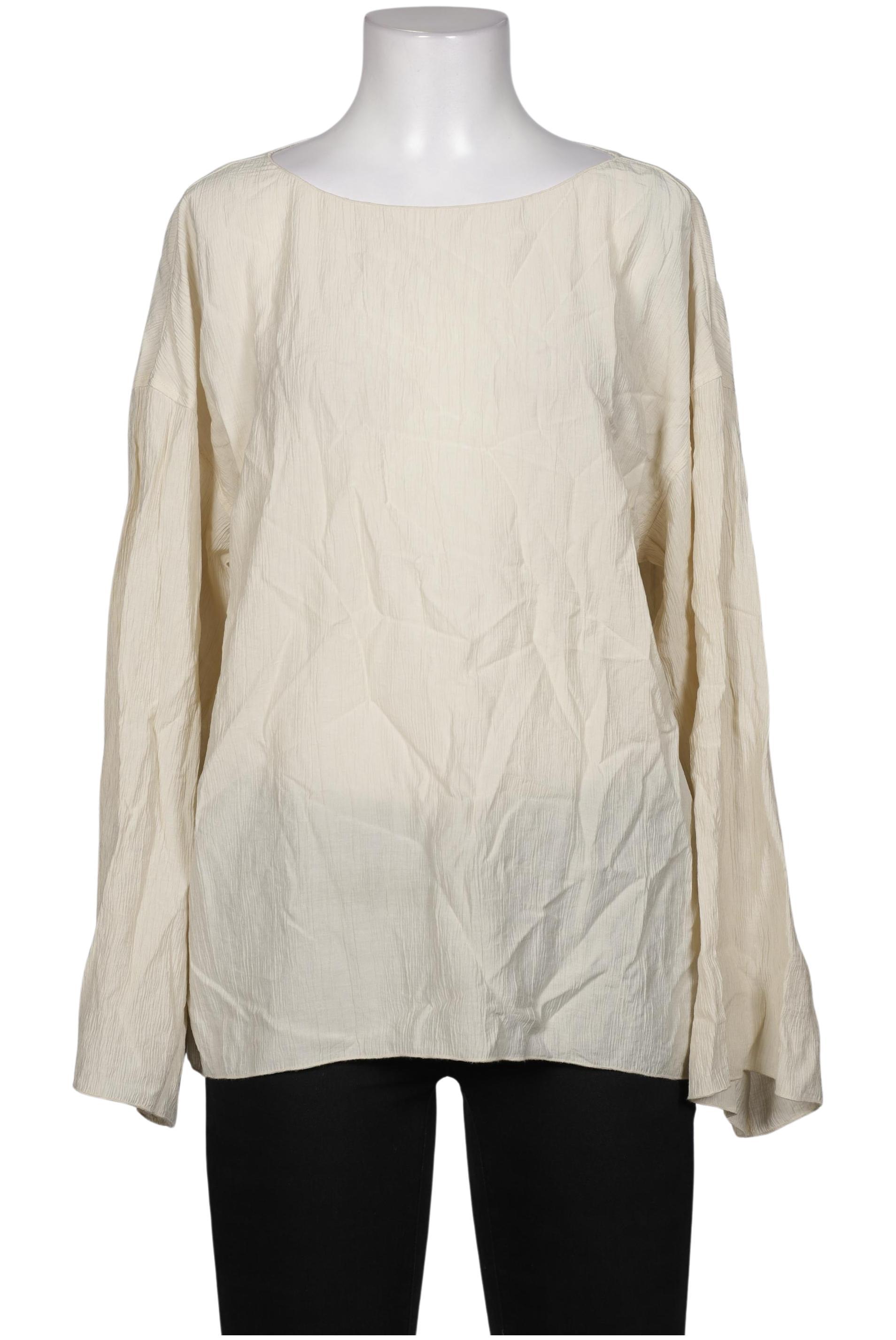 

Arket Damen Bluse, cremeweiß, Gr. 36