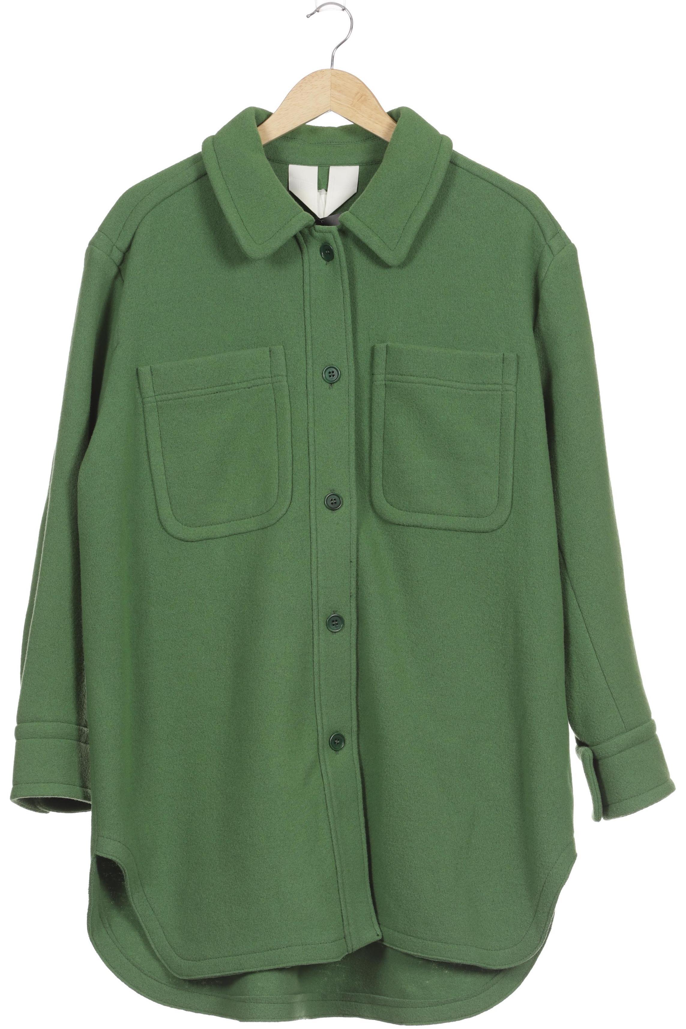 

Arket Damen Mantel, grün, Gr. 40