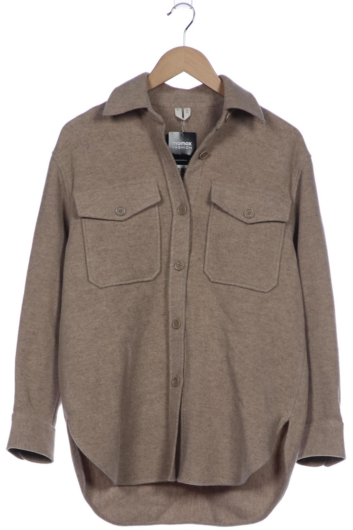 

Arket Damen Jacke, beige, Gr. 34