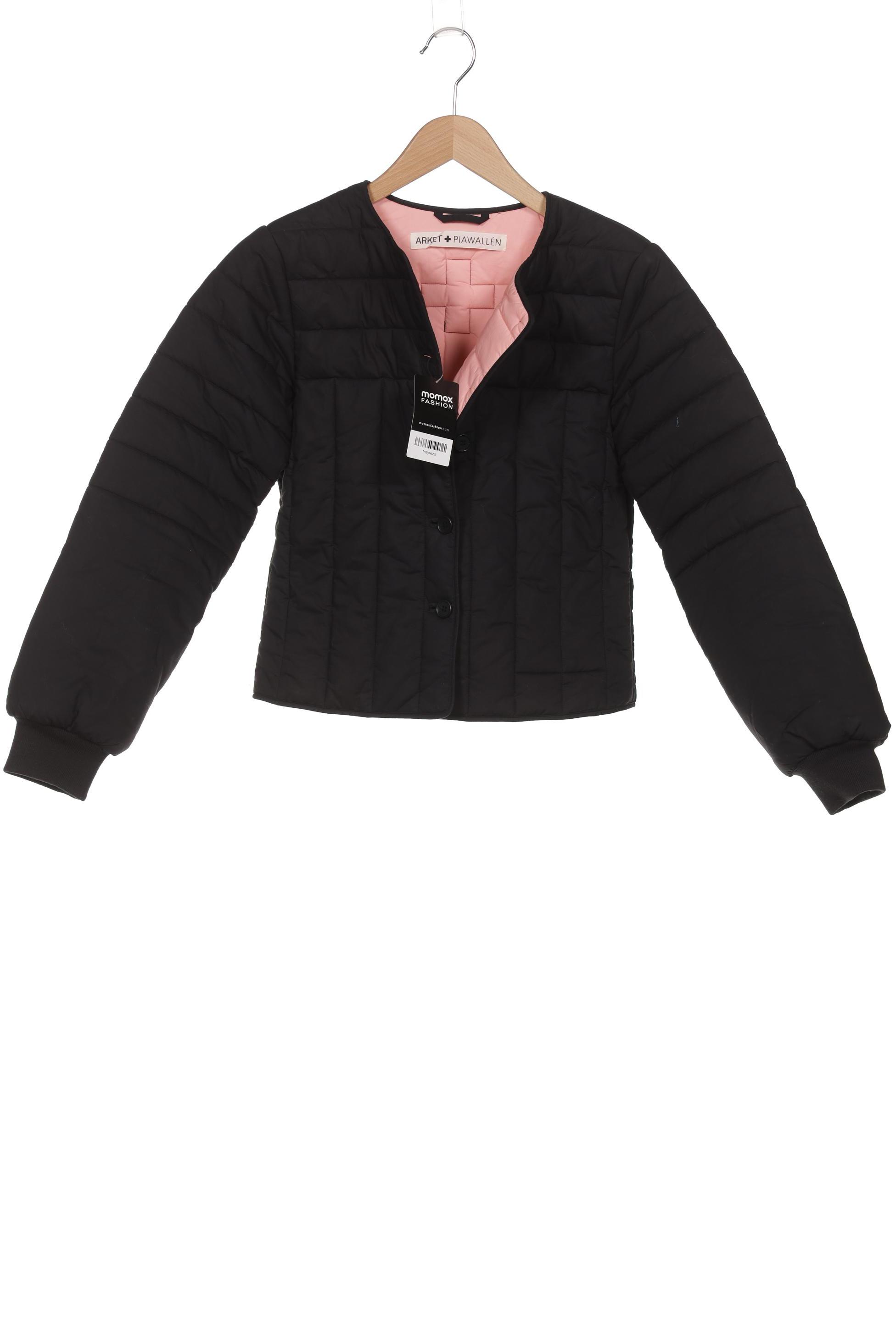 

Arket Damen Jacke, schwarz, Gr. 34
