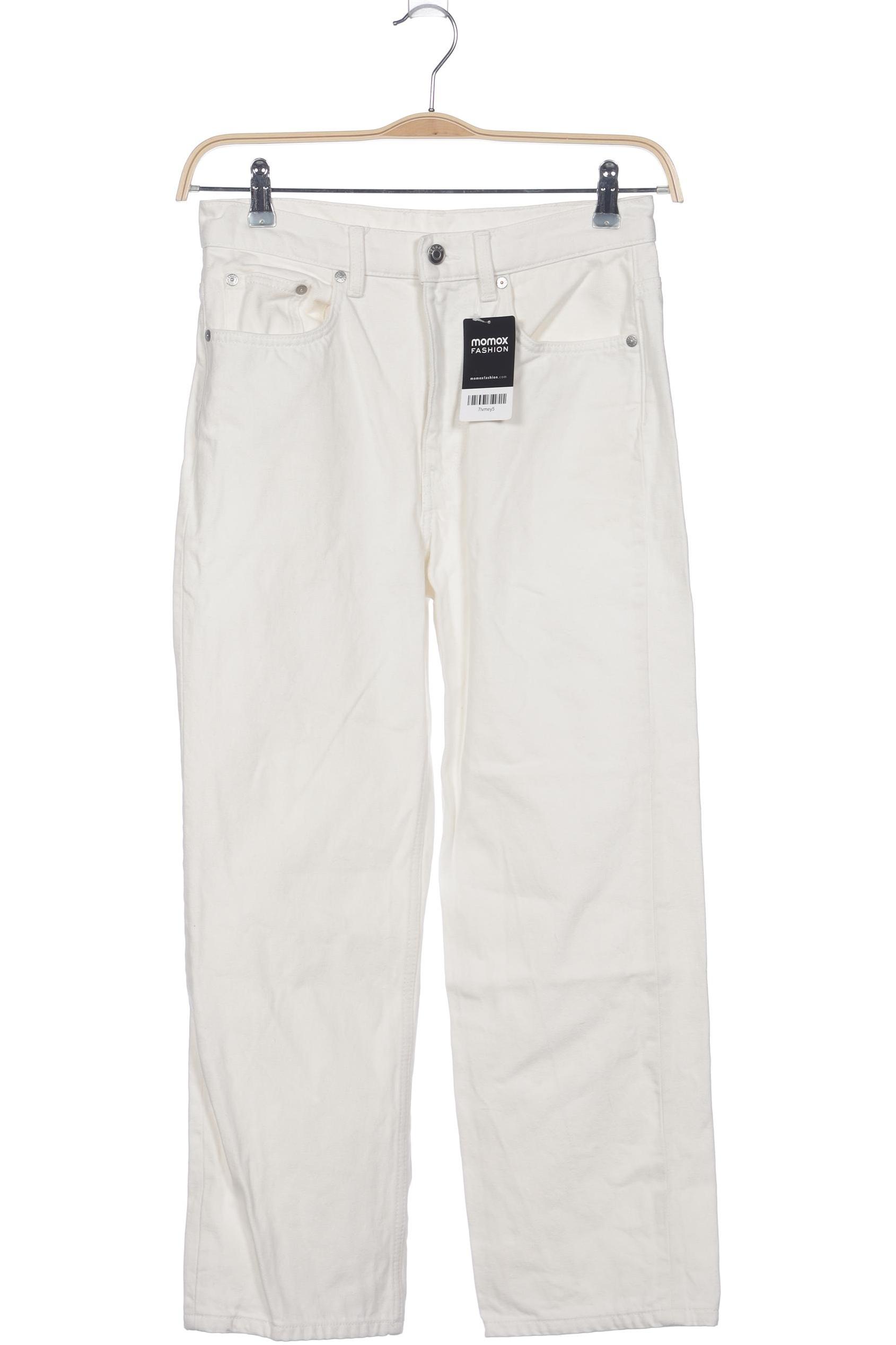 

Arket Damen Jeans, weiß, Gr. 27