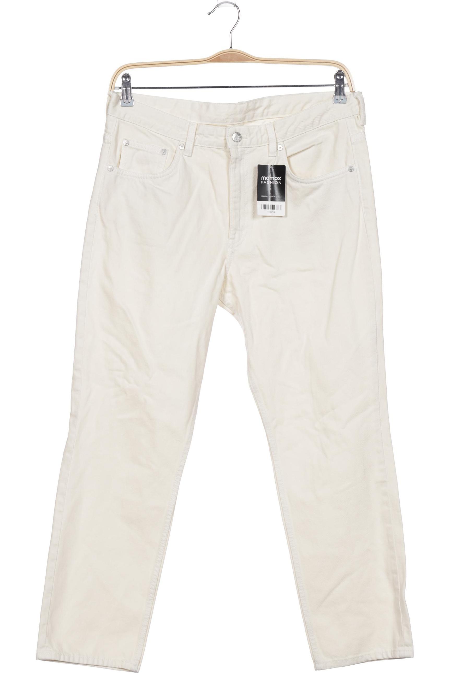 

Arket Damen Jeans, cremeweiß, Gr. 32