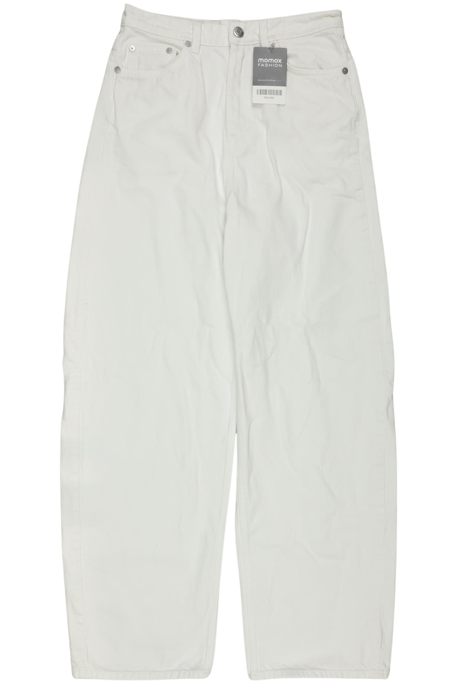 

Arket Damen Jeans, weiß, Gr. 26