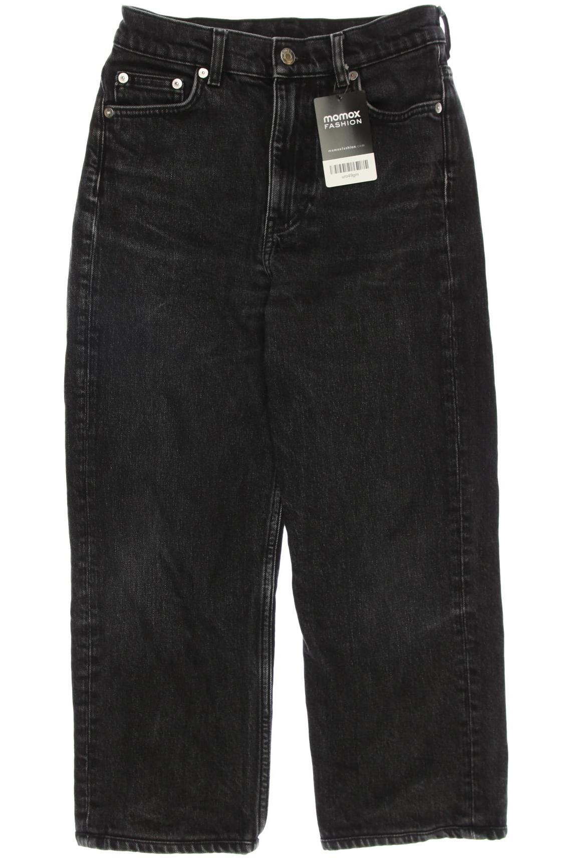 

Arket Damen Jeans, grau, Gr. 25