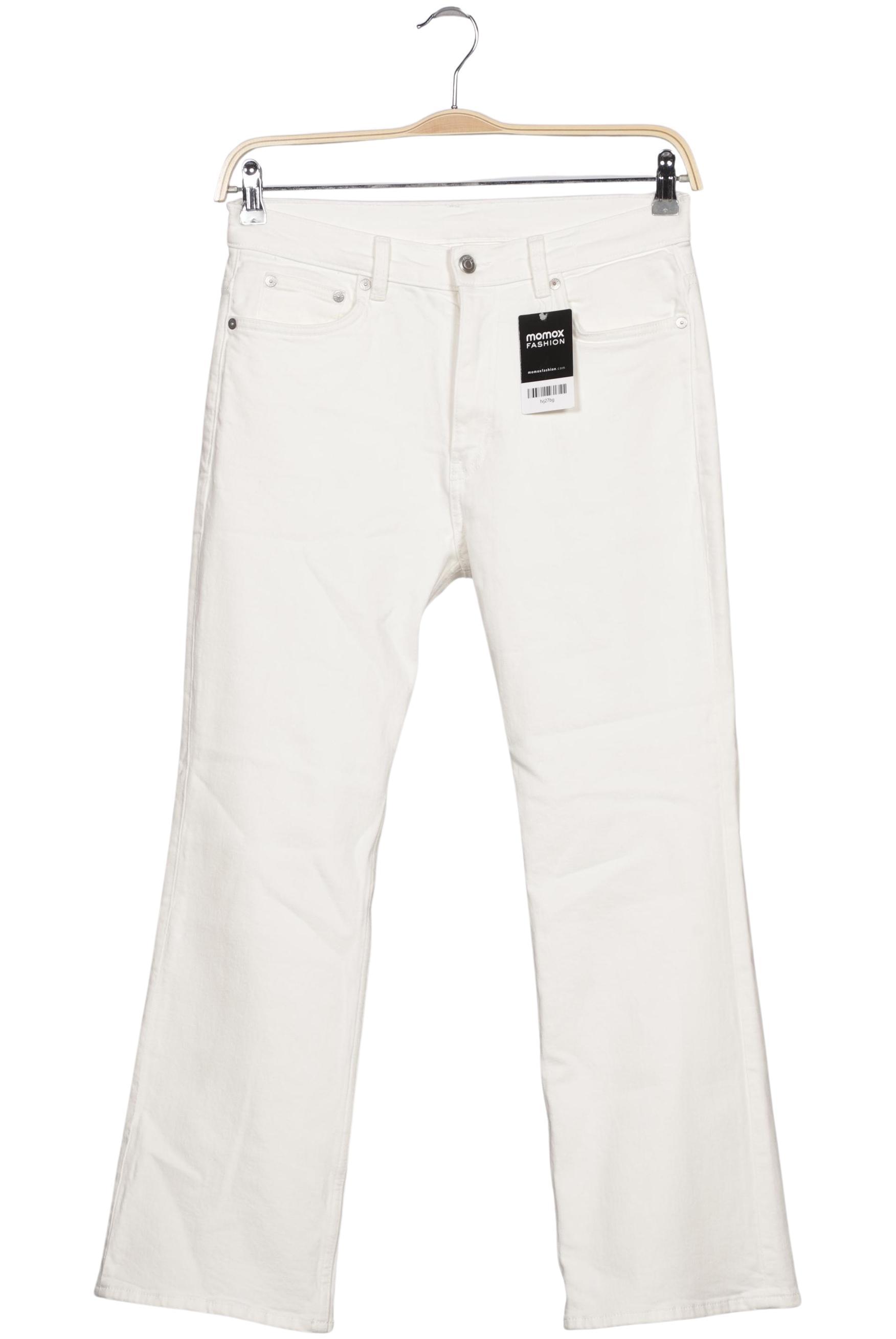 

Arket Damen Jeans, weiß, Gr. 30