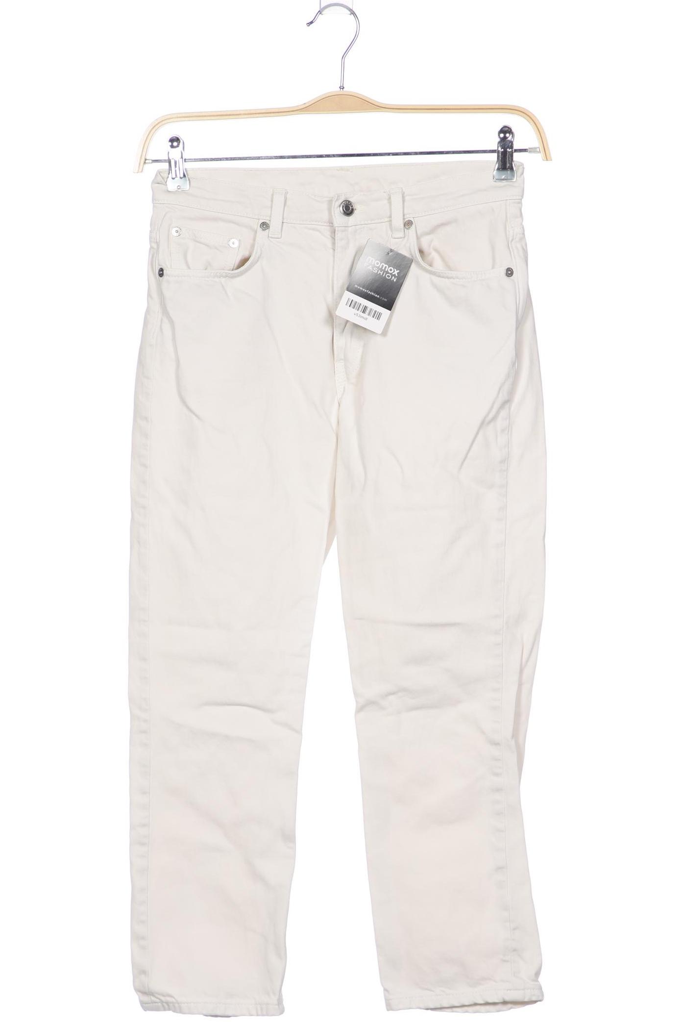 

Arket Damen Jeans, cremeweiß, Gr. 27