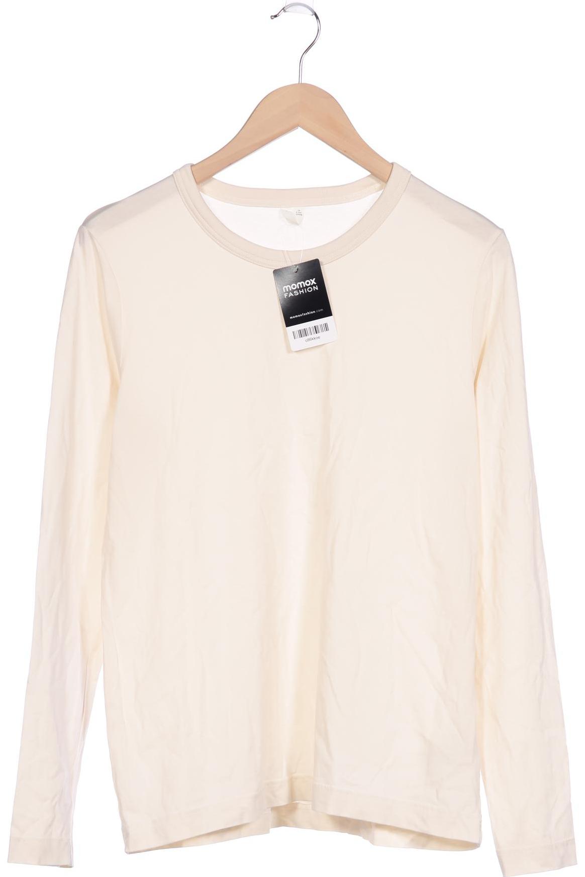 

Arket Damen Langarmshirt, cremeweiß, Gr. 42