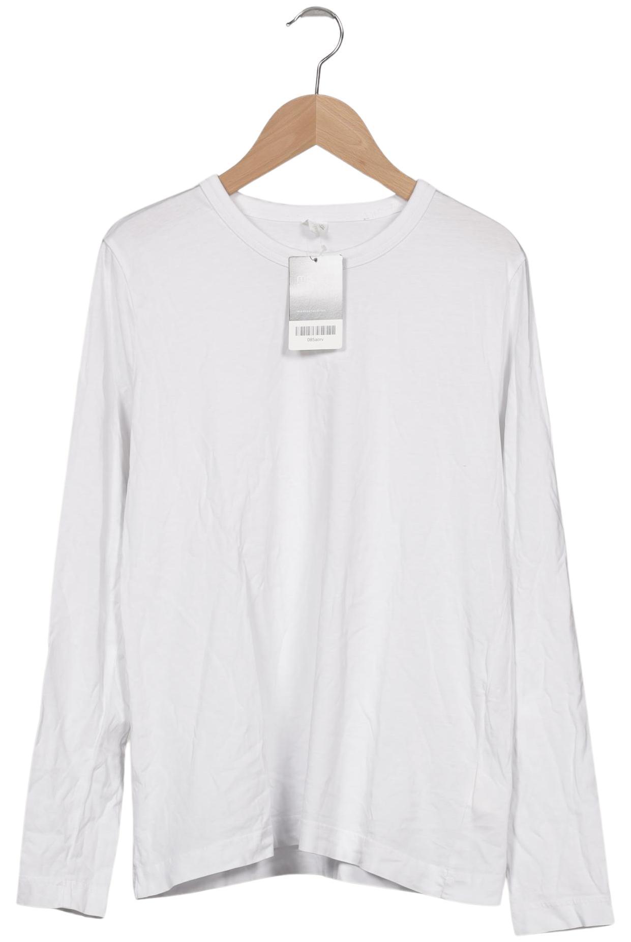 

Arket Damen Langarmshirt, weiß, Gr. 38