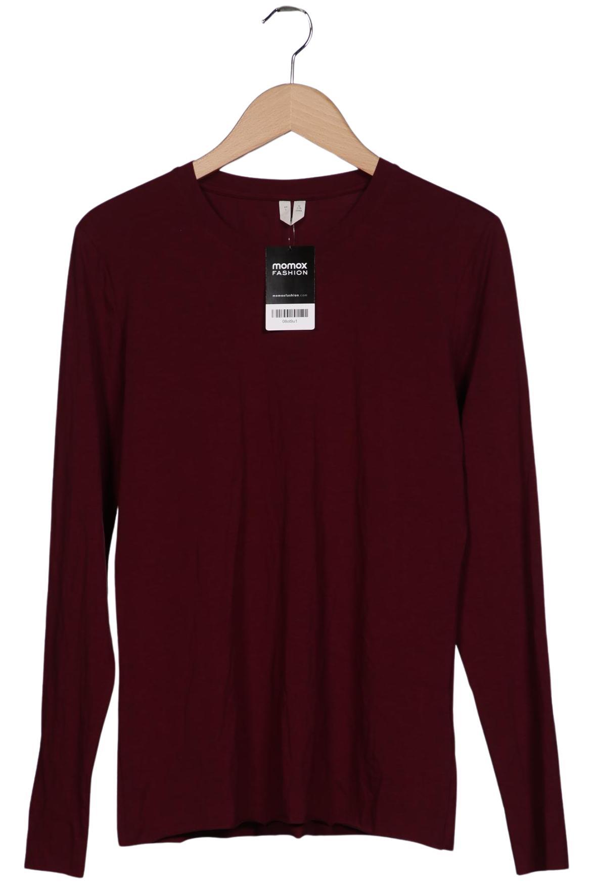 

Arket Damen Langarmshirt, bordeaux, Gr. 42