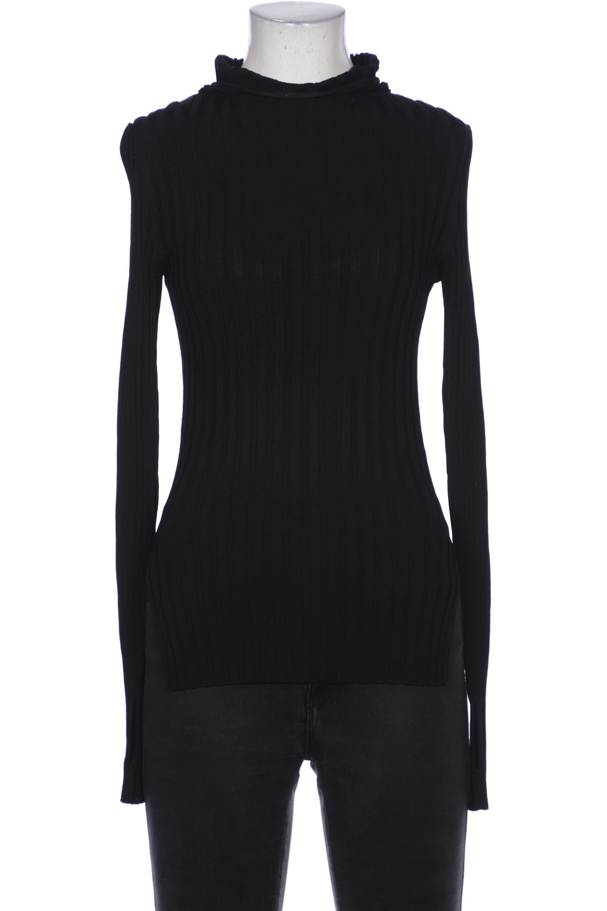 

Arket Damen Langarmshirt, schwarz, Gr. 36