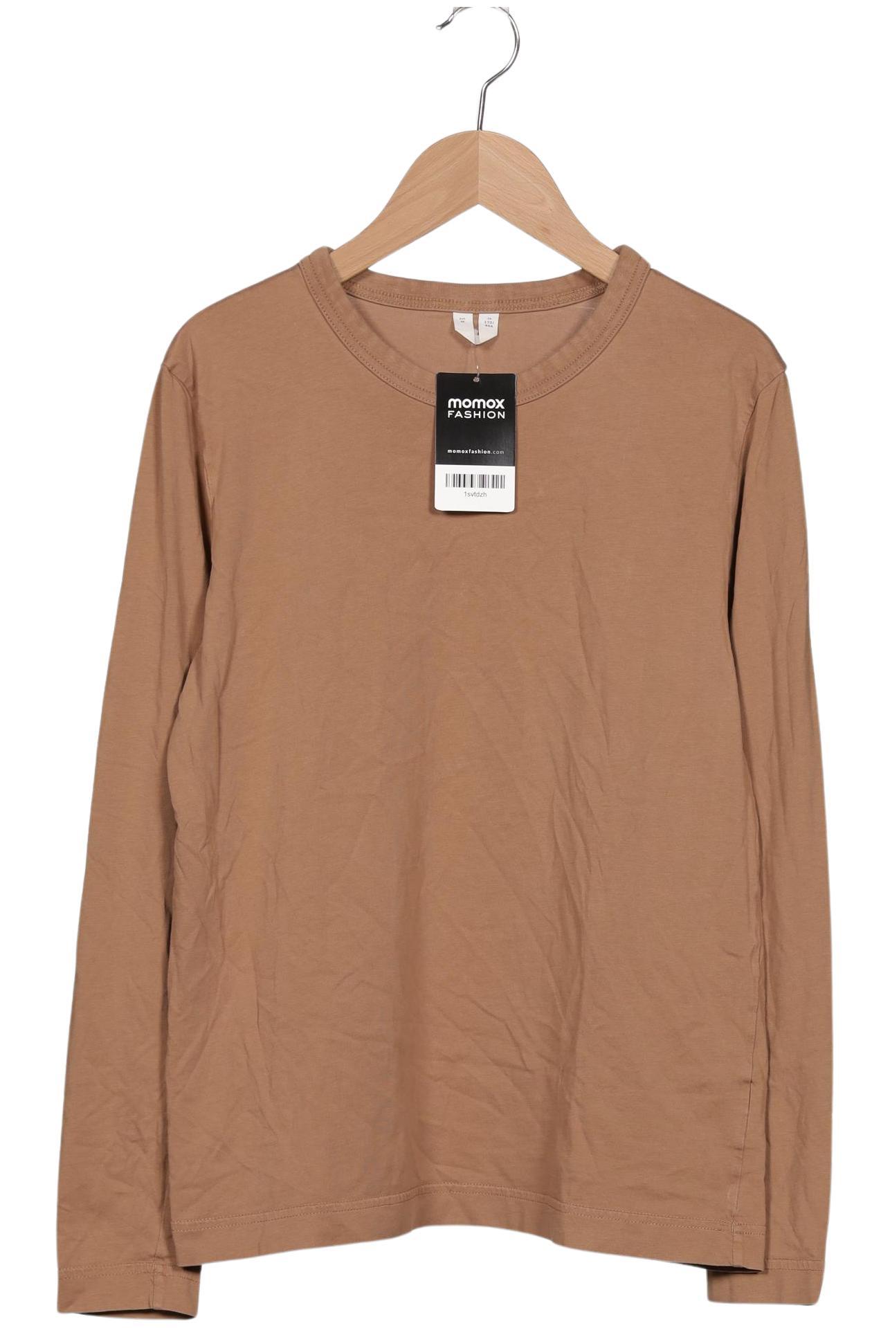 

Arket Damen Langarmshirt, braun, Gr. 38