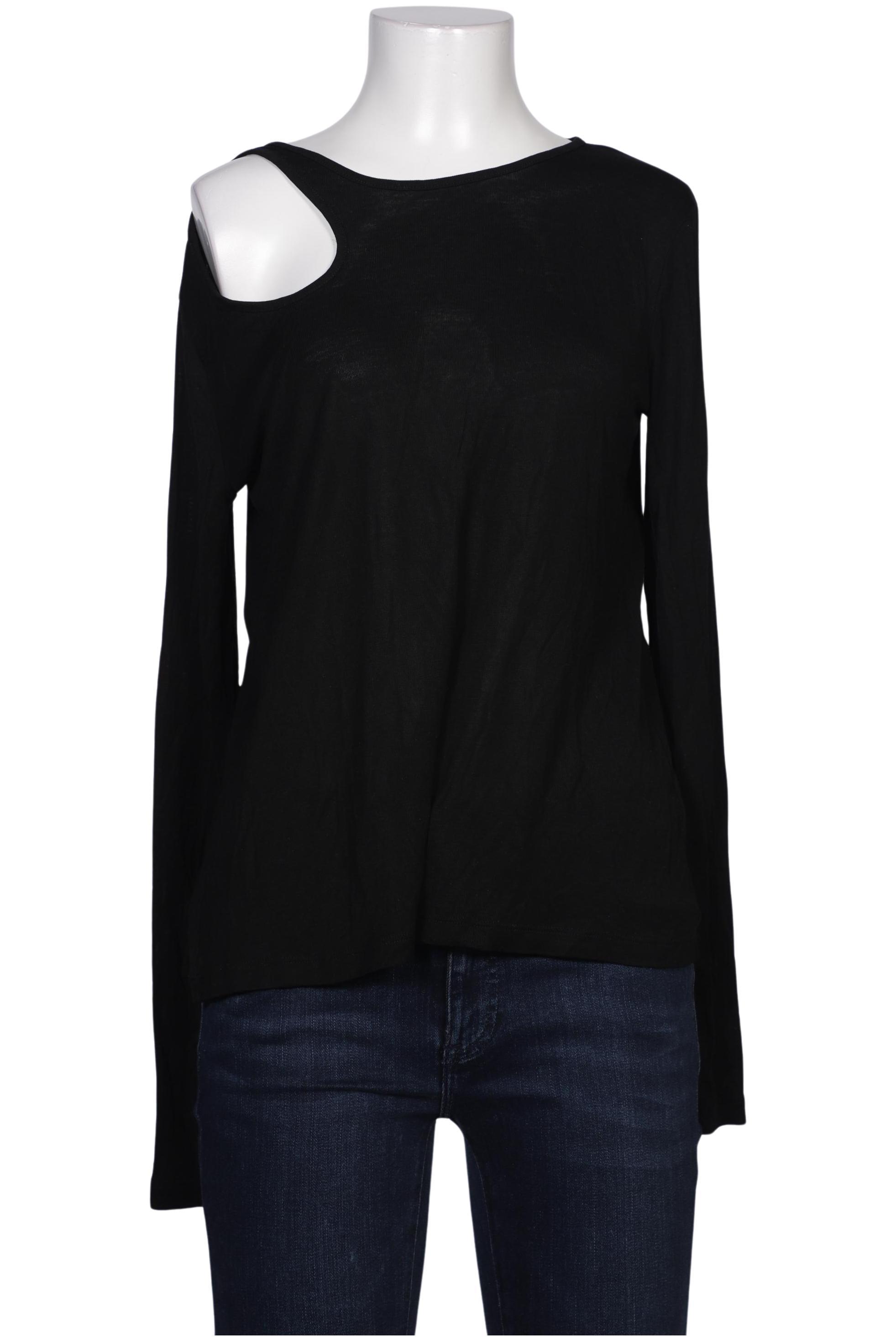 

Arket Damen Langarmshirt, schwarz, Gr. 38