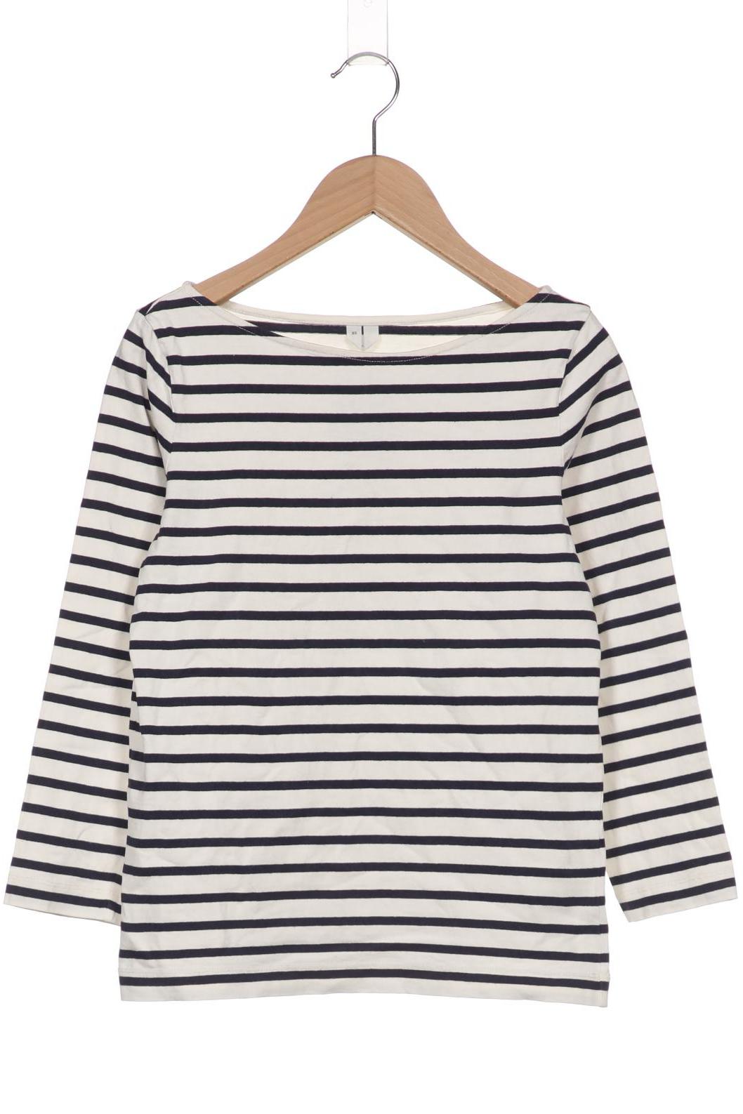 

Arket Damen Langarmshirt, weiß, Gr. 34