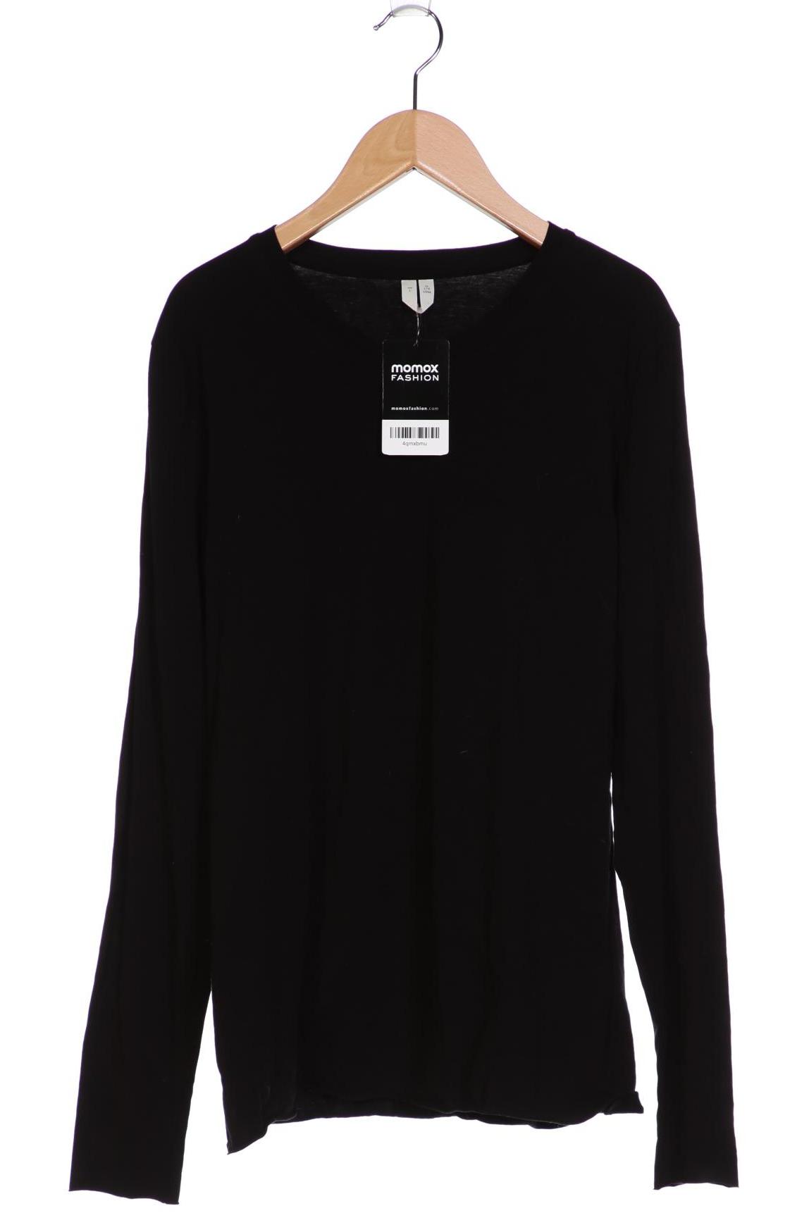 

Arket Damen Langarmshirt, schwarz, Gr. 42