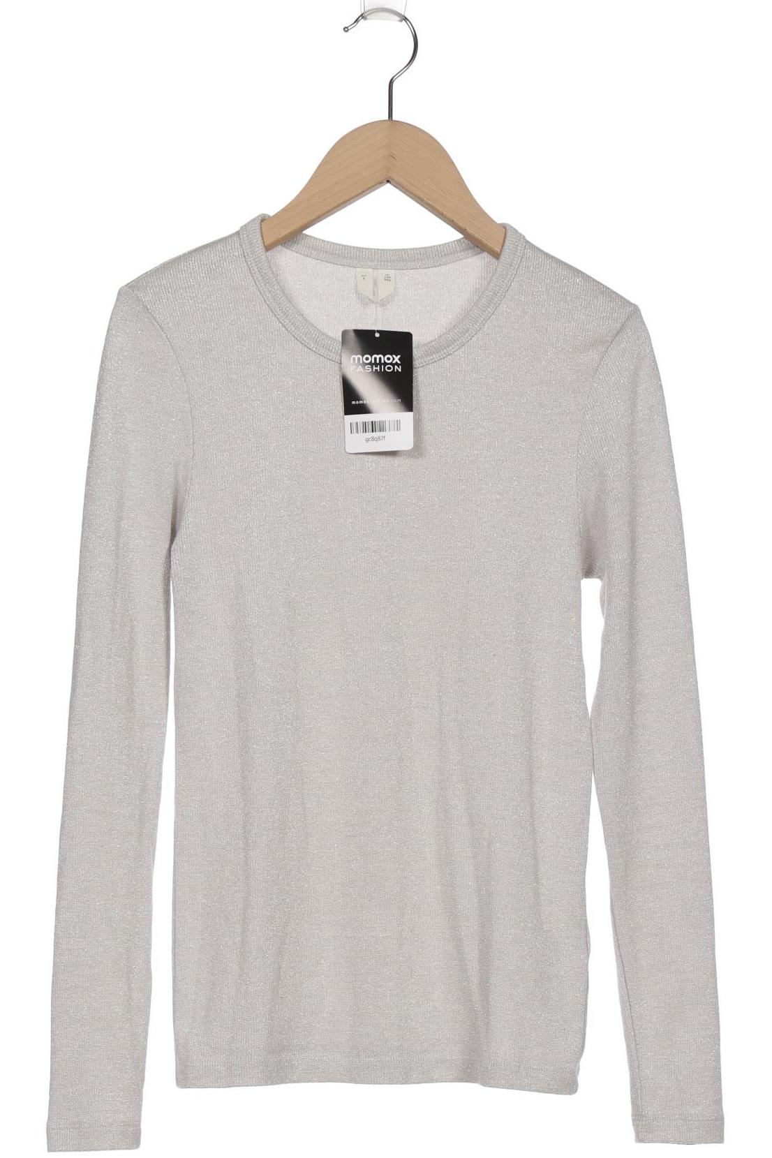 

Arket Damen Langarmshirt, beige, Gr. 36