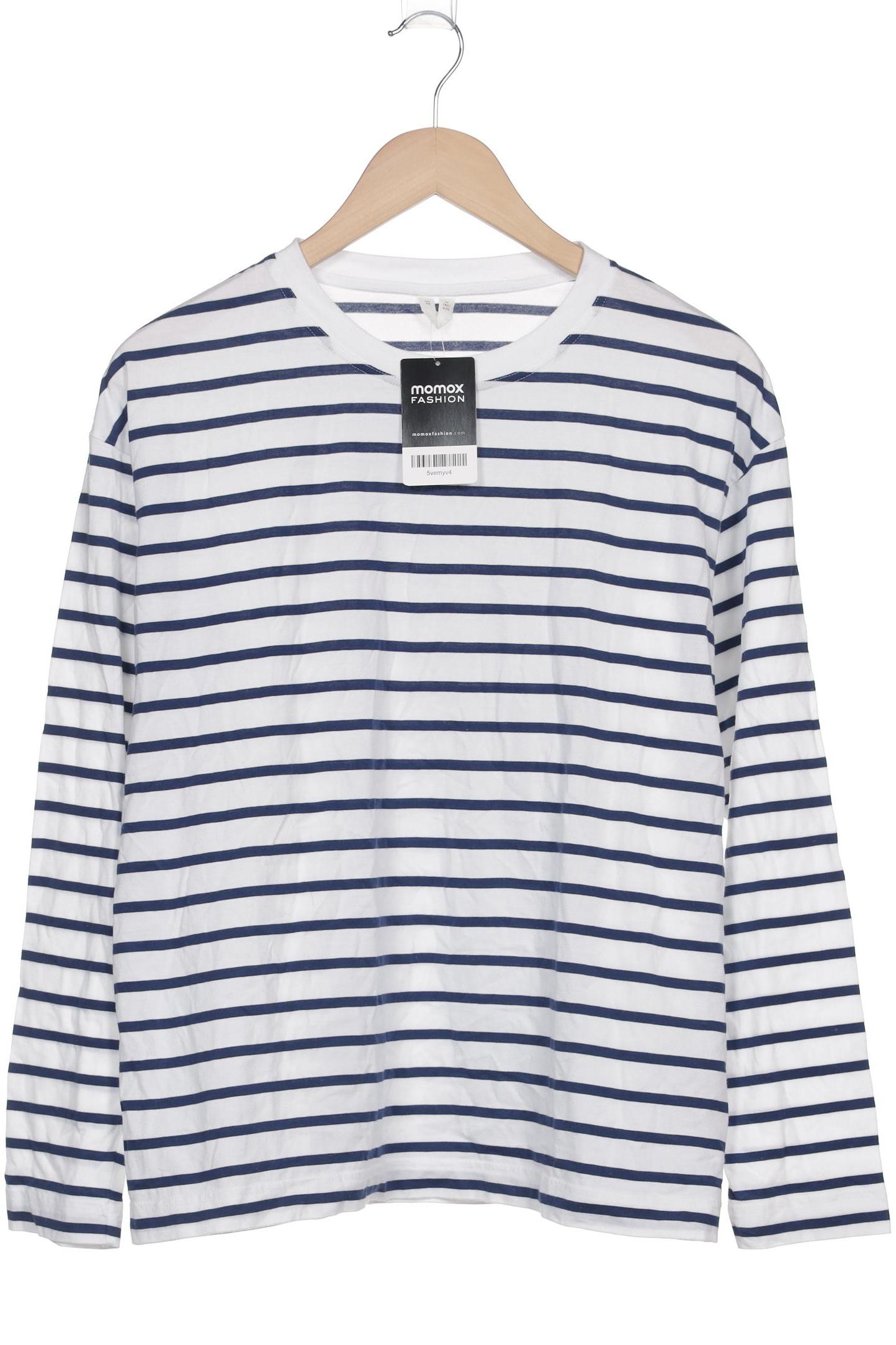 

Arket Damen Langarmshirt, weiß, Gr. 34