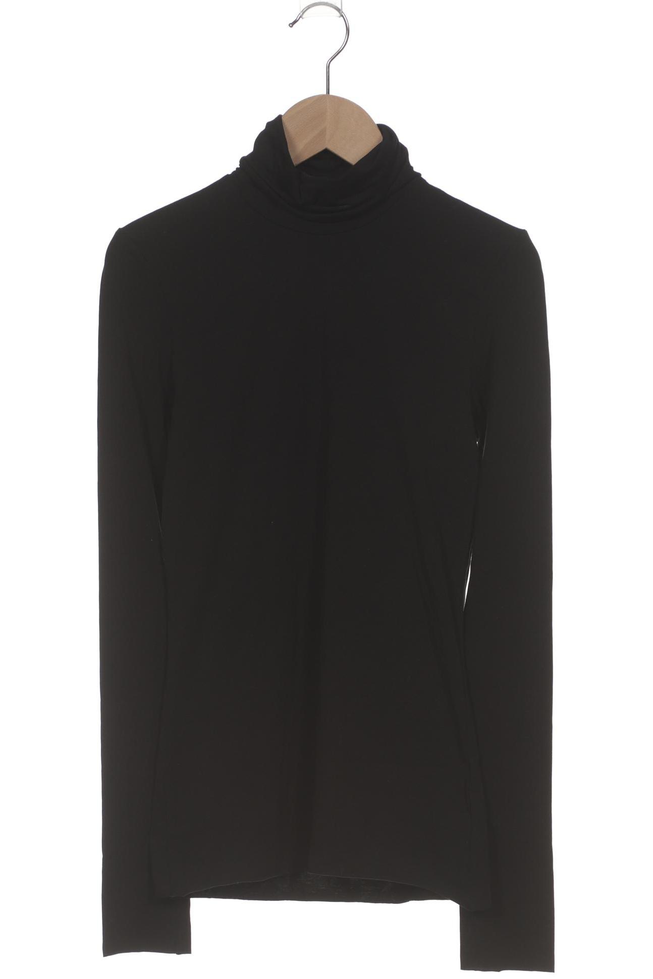 

Arket Damen Langarmshirt, schwarz, Gr. 34
