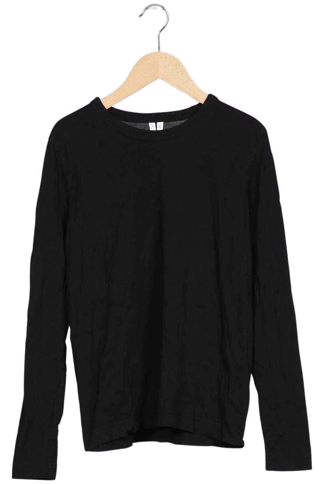 

Arket Damen Langarmshirt, schwarz, Gr. 36