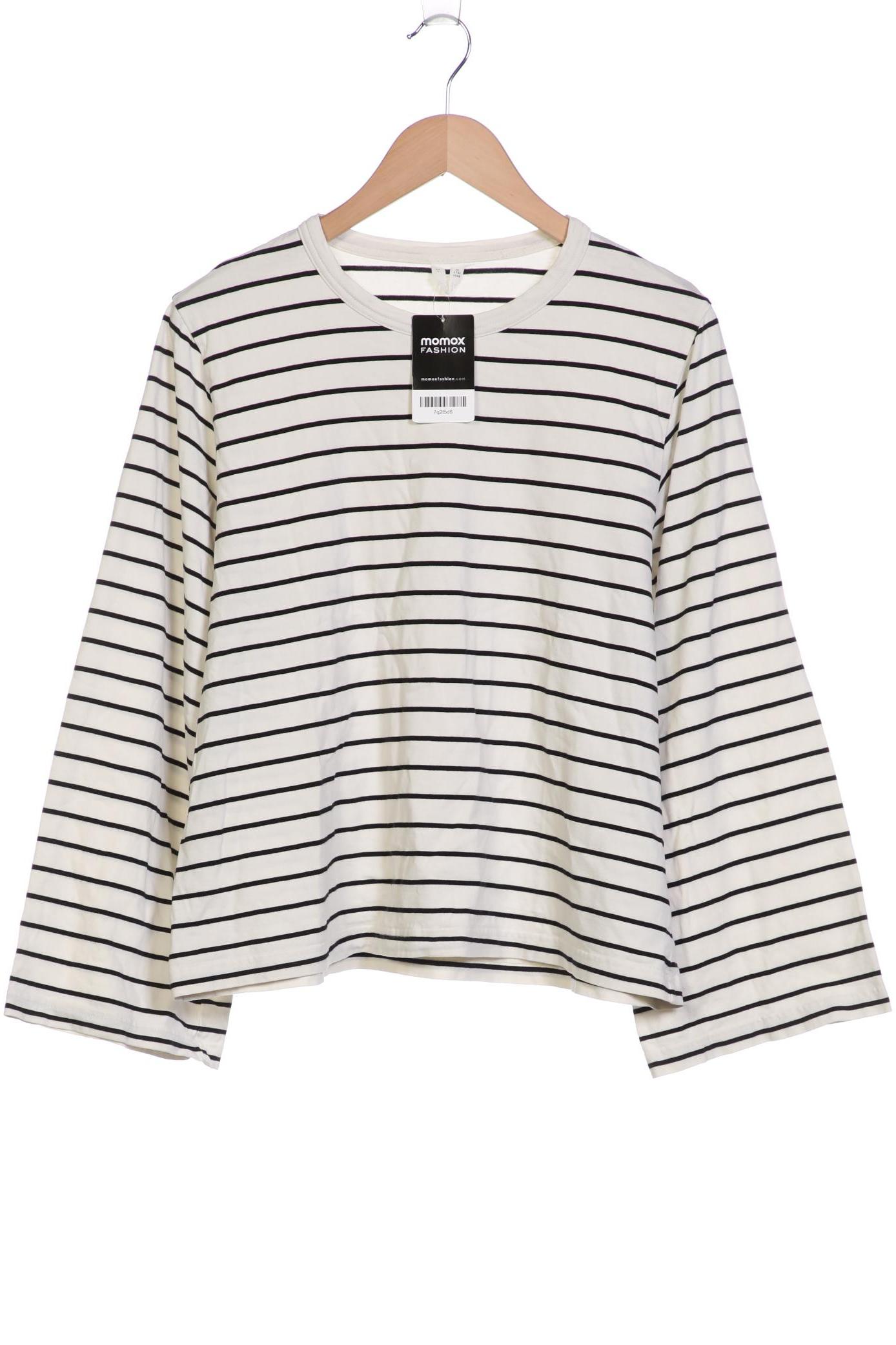 

Arket Damen Langarmshirt, weiß, Gr. 42