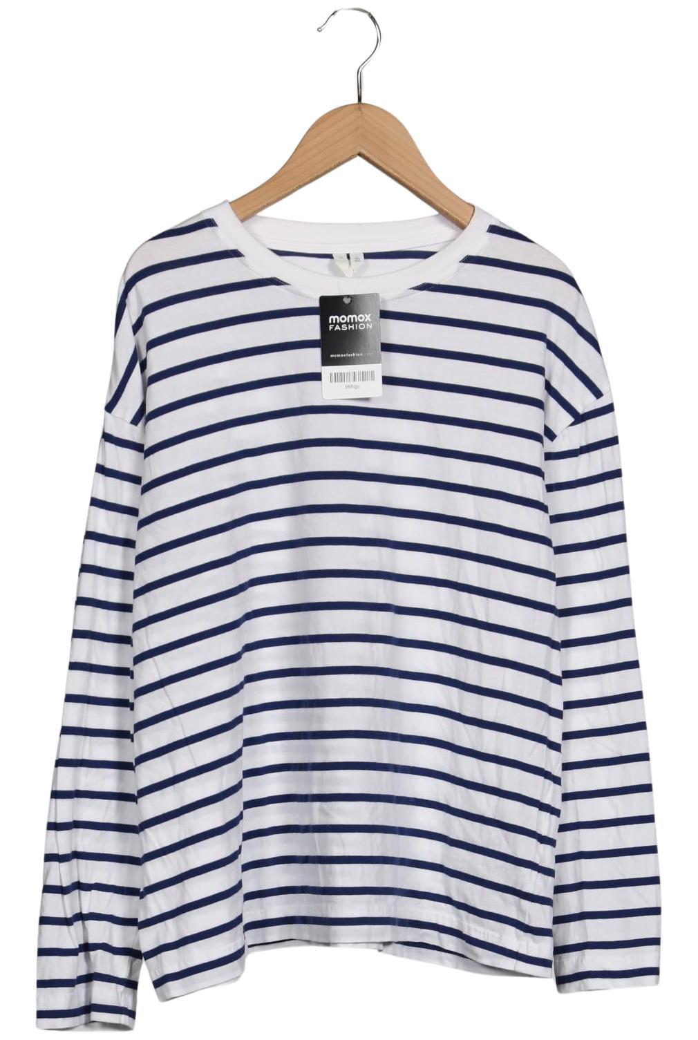 

Arket Damen Langarmshirt, weiß, Gr. 34